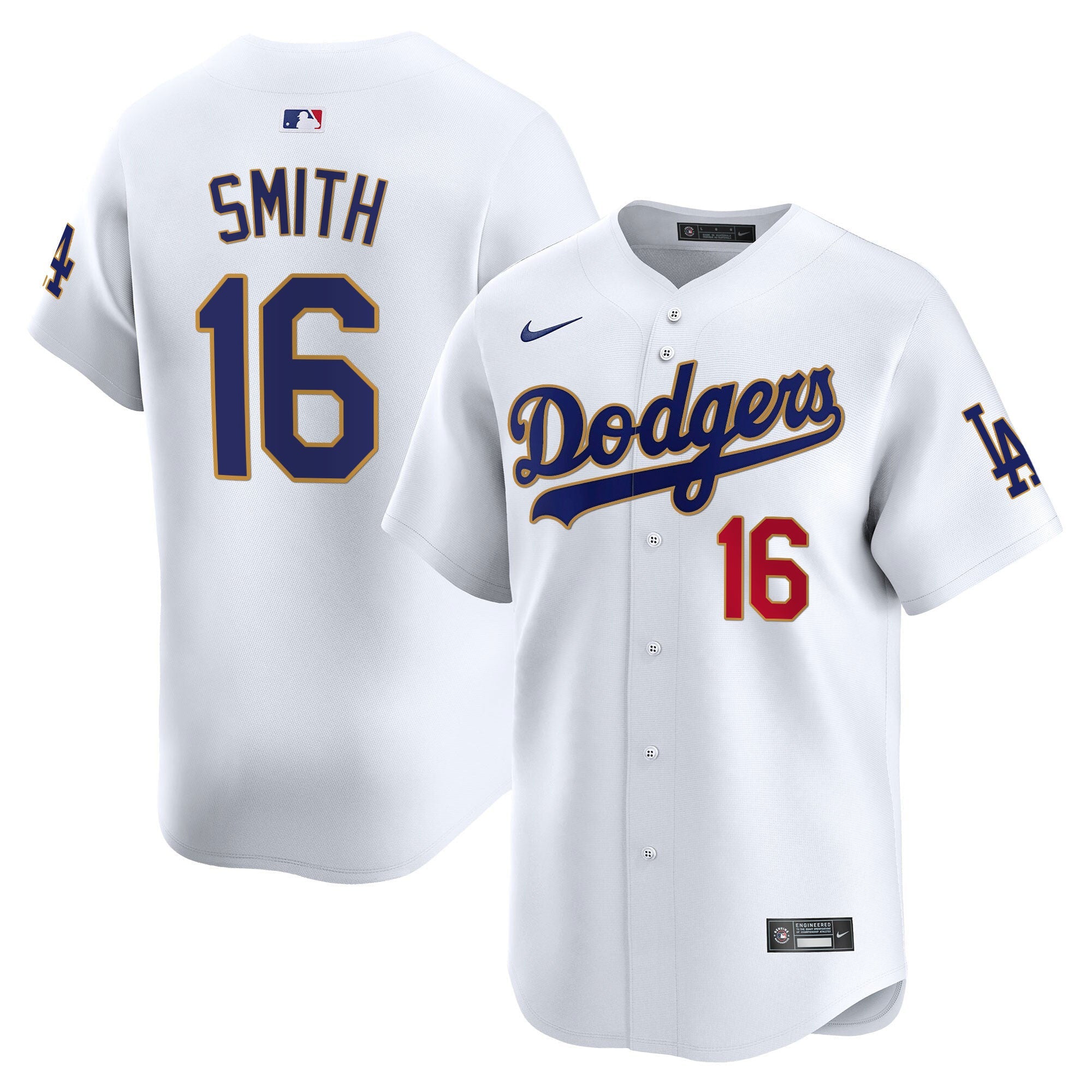 Men’s Los Angeles Gold Trim Vapor Premier Limited Jersey