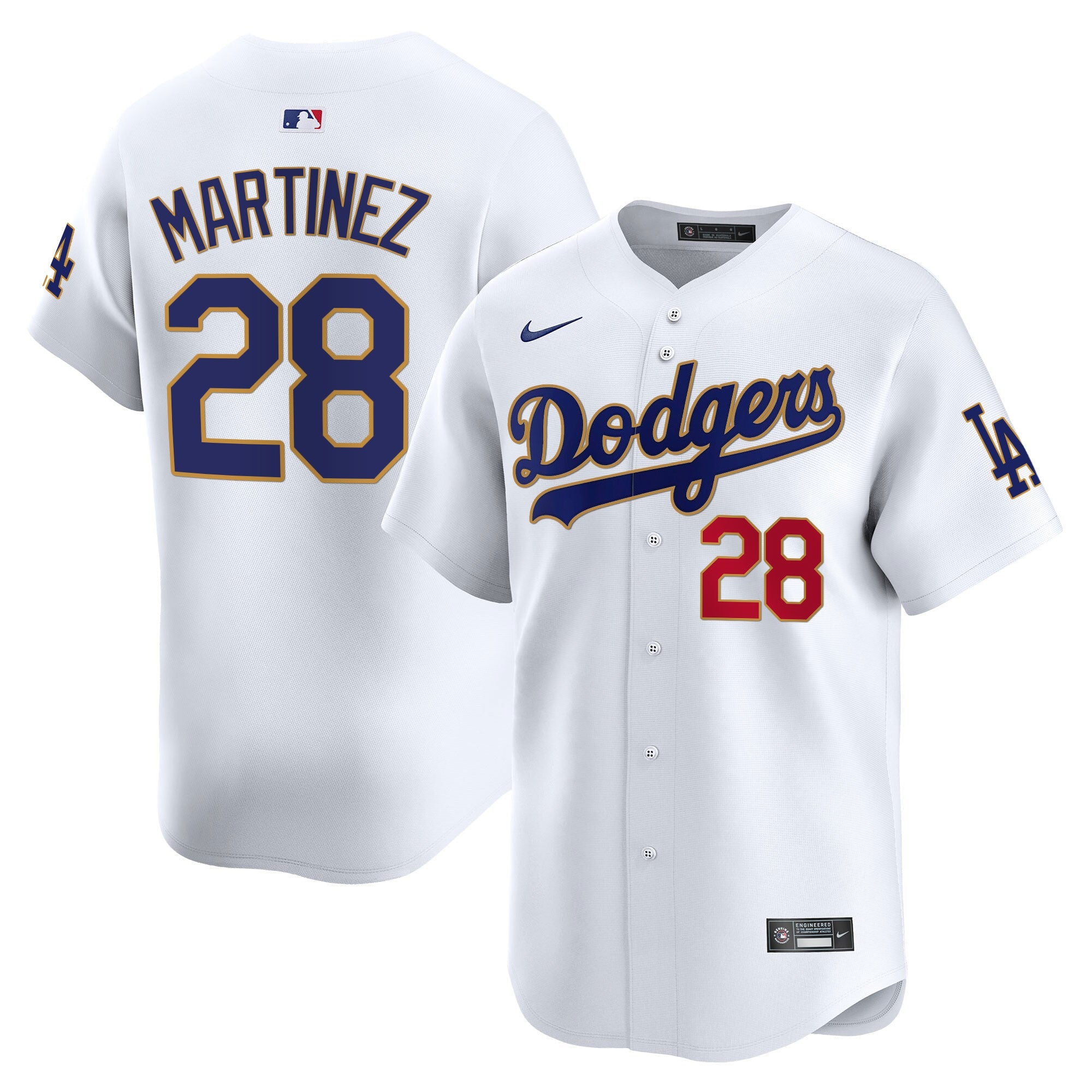 Men’s Los Angeles Gold Trim Vapor Premier Limited Jersey