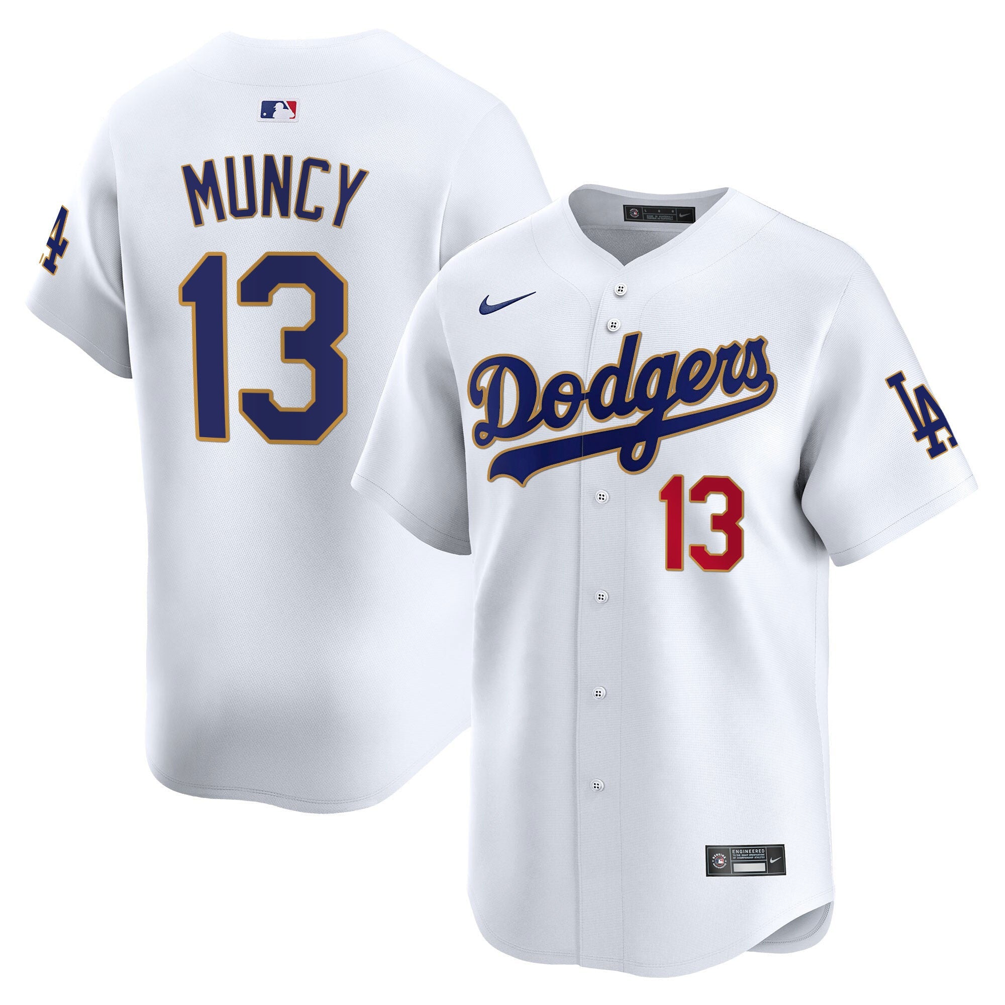 Men’s Los Angeles Gold Trim Vapor Premier Limited Jersey