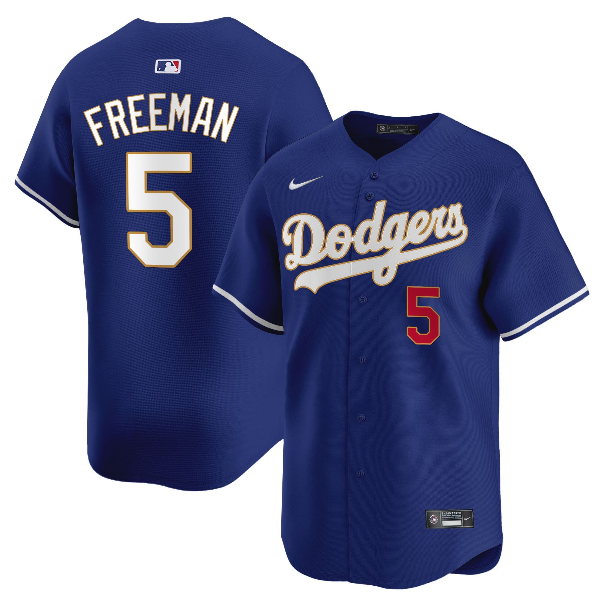 Men’s Los Angeles Gold Trim Vapor Premier Limited Jersey