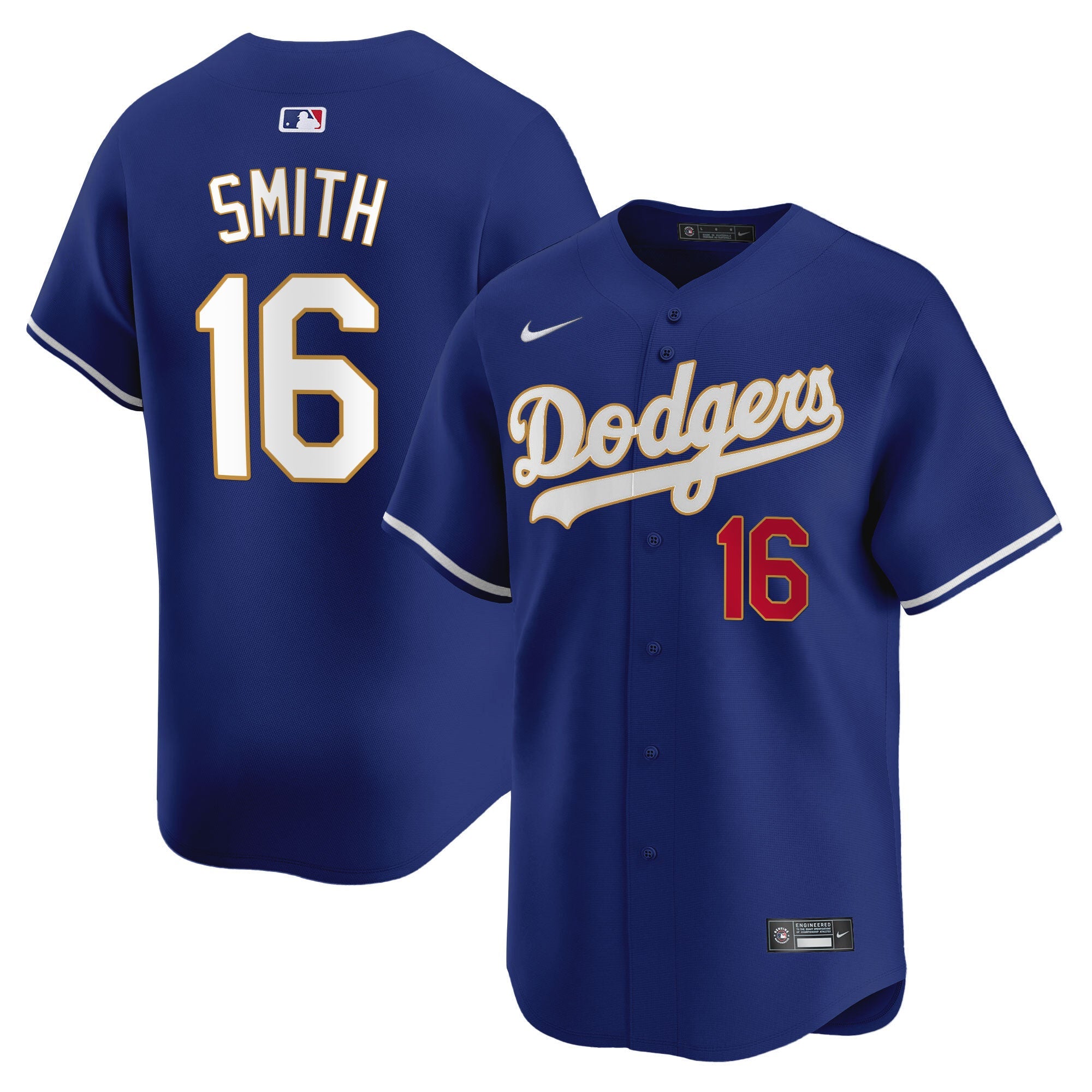Men’s Los Angeles Gold Trim Vapor Premier Limited Jersey