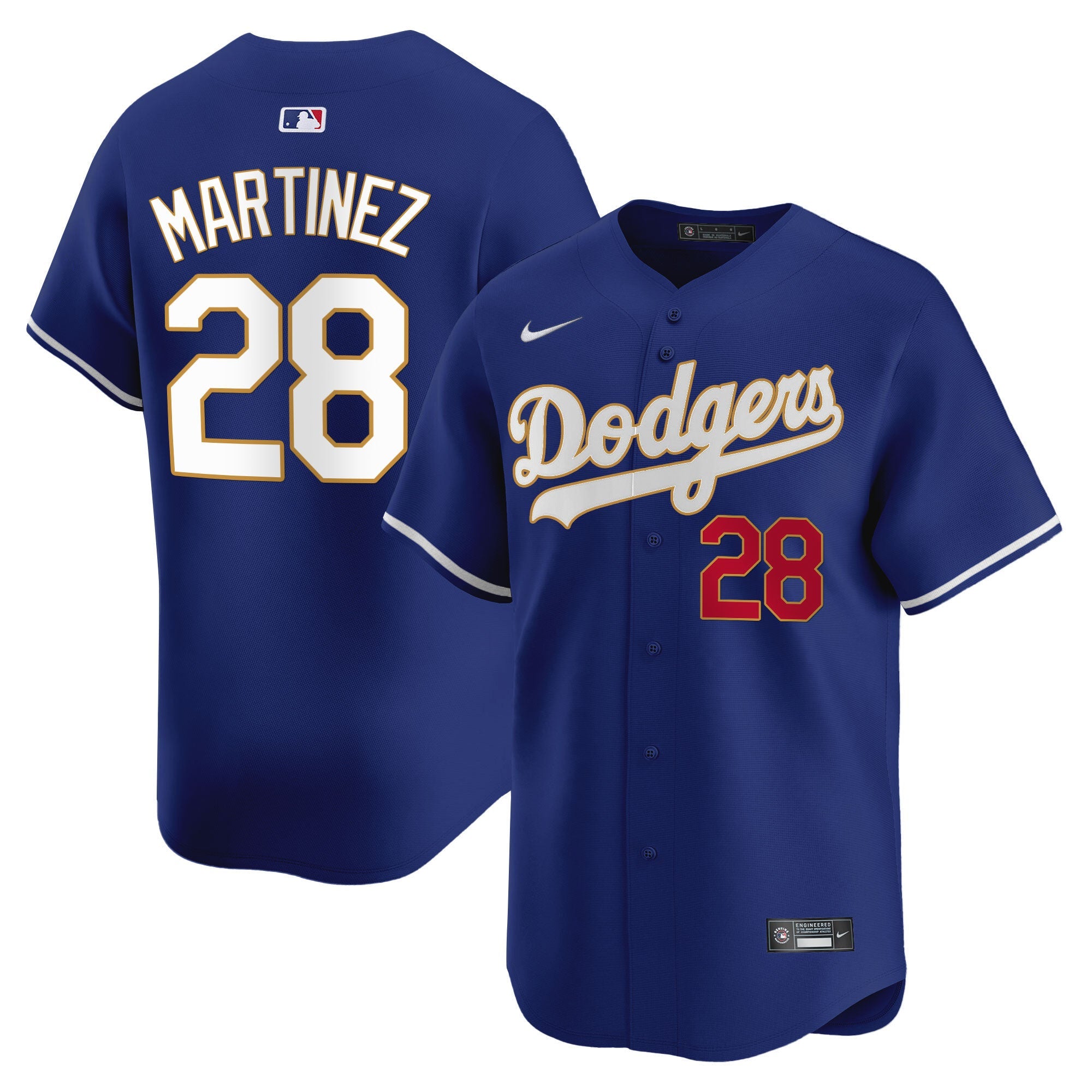 Men’s Los Angeles Gold Trim Vapor Premier Limited Jersey