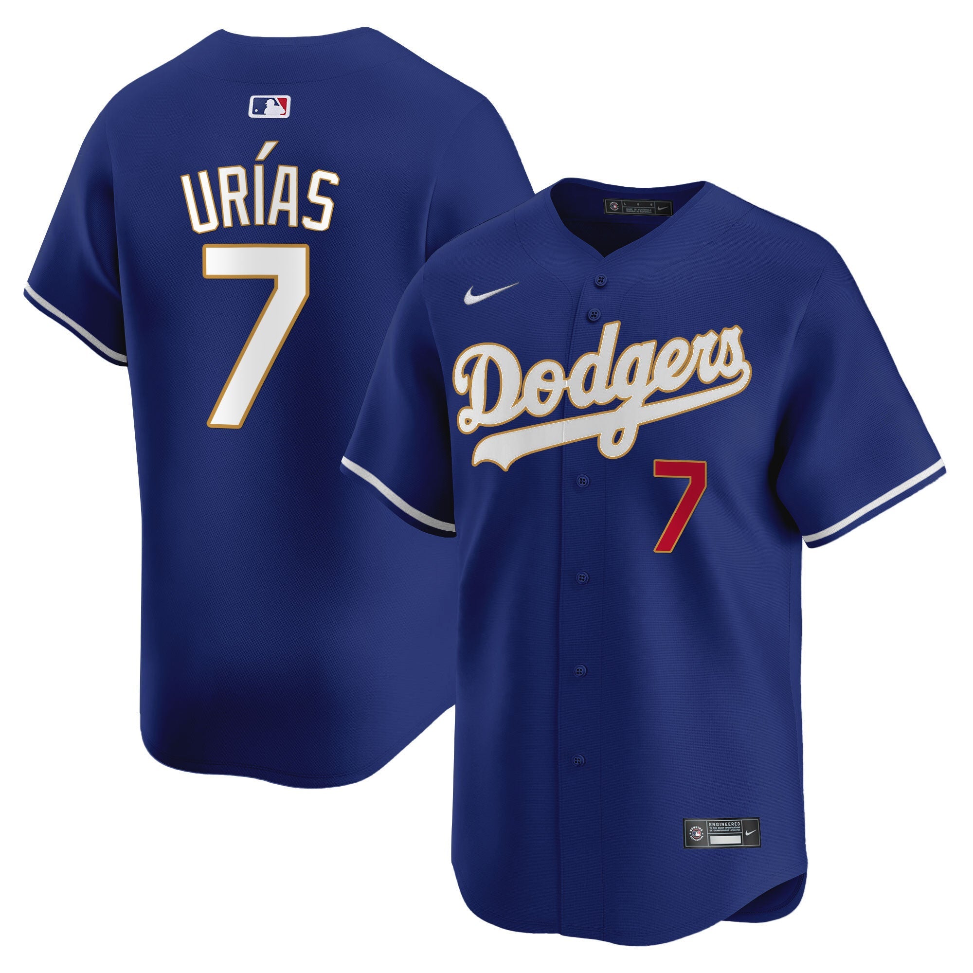 Men’s Los Angeles Gold Trim Vapor Premier Limited Jersey