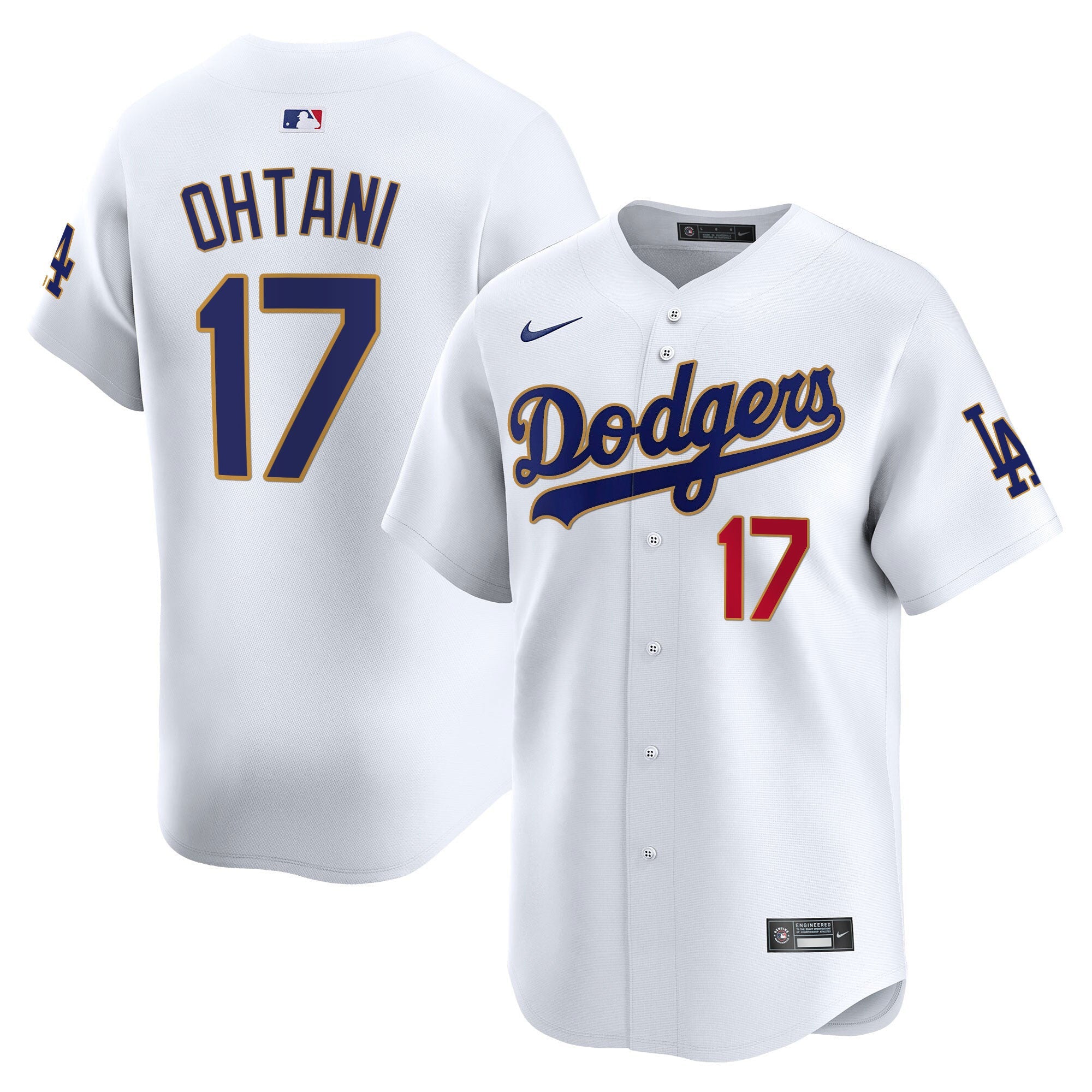 Men’s Los Angeles Gold Trim Vapor Premier Limited Jersey