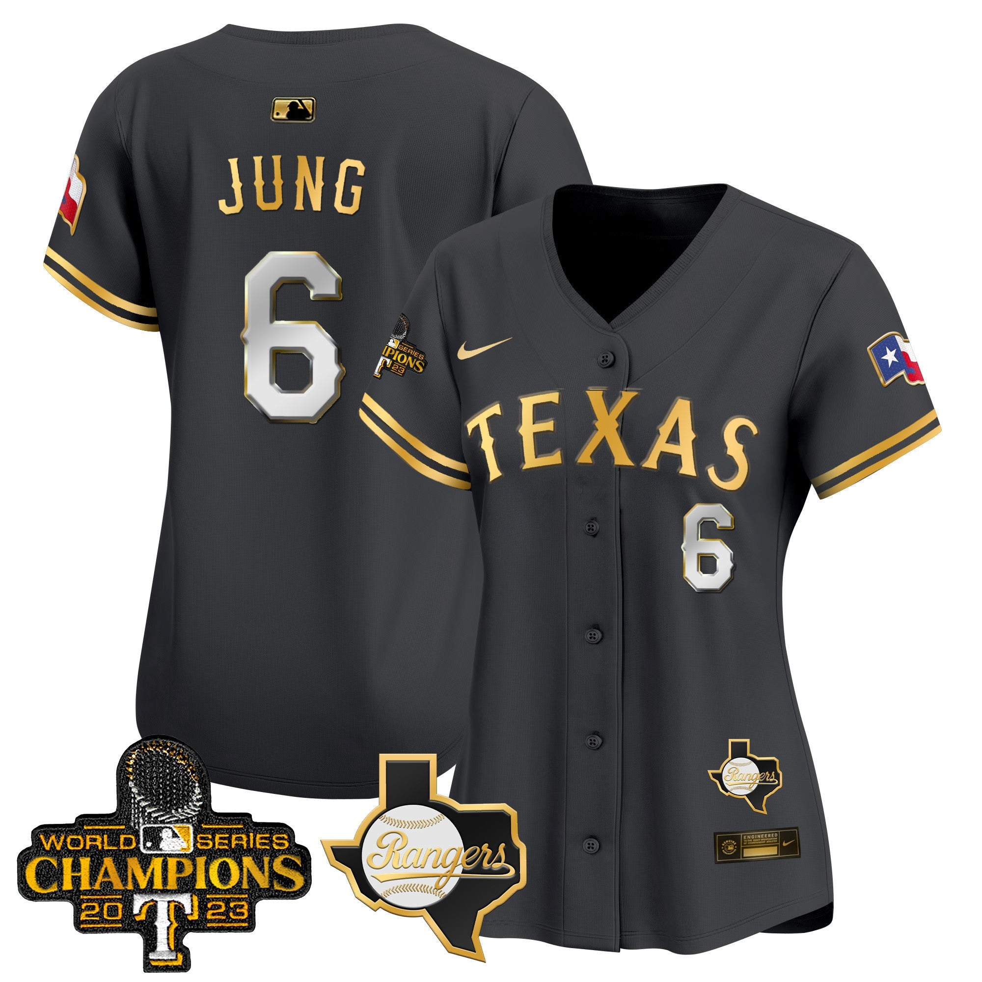 Women’s Texas World Series Champions Vapor Premier Limited Jersey V2
