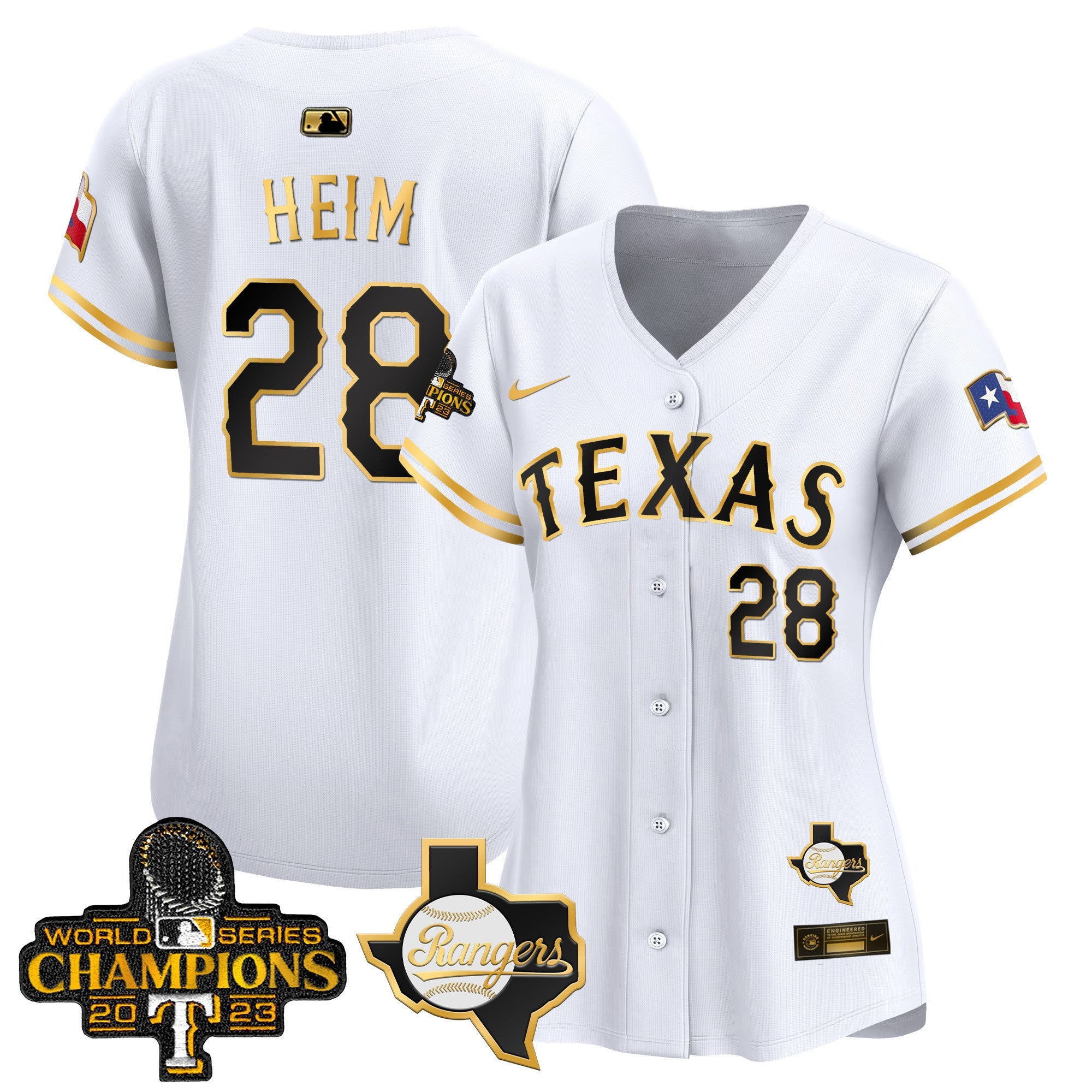 Women’s Texas World Series Champions Vapor Premier Limited Jersey V2