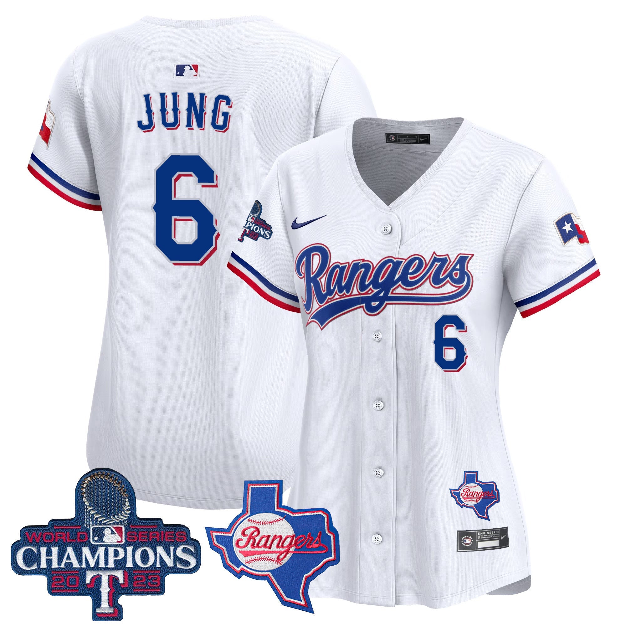 Women’s Texas World Series Champions Vapor Premier Limited Jersey V2