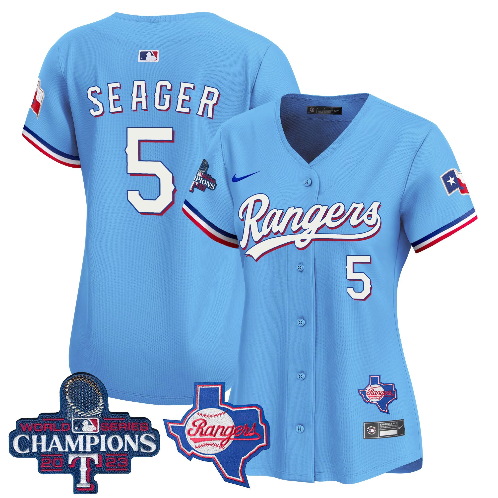Women’s Texas World Series Champions Vapor Premier Limited Jersey V2