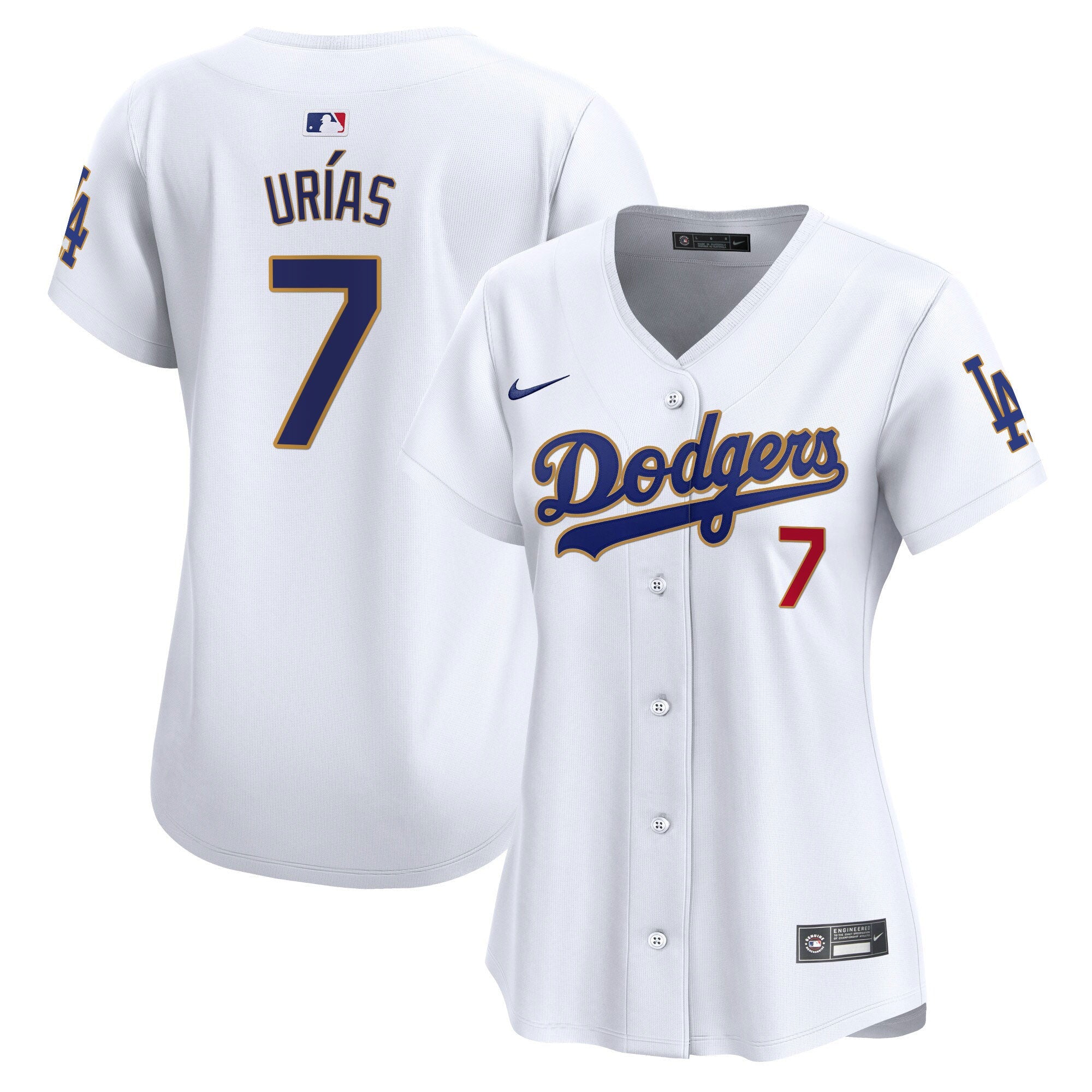 Women’s Gold Trim Vapor Premier Limited Jersey