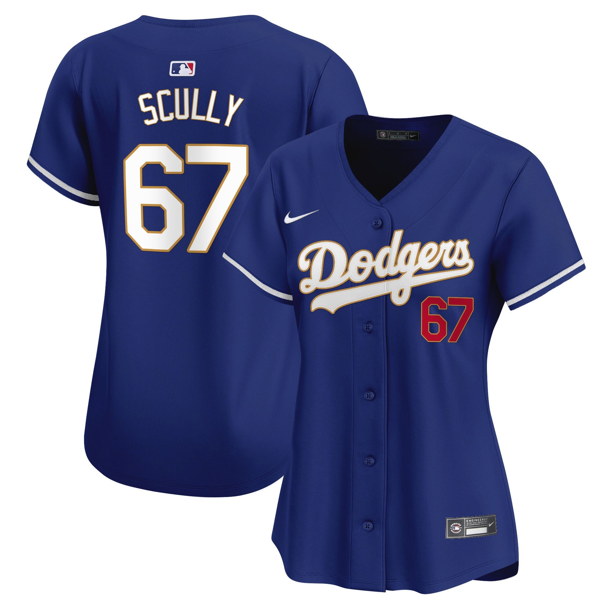 Women’s Gold Trim Vapor Premier Limited Jersey