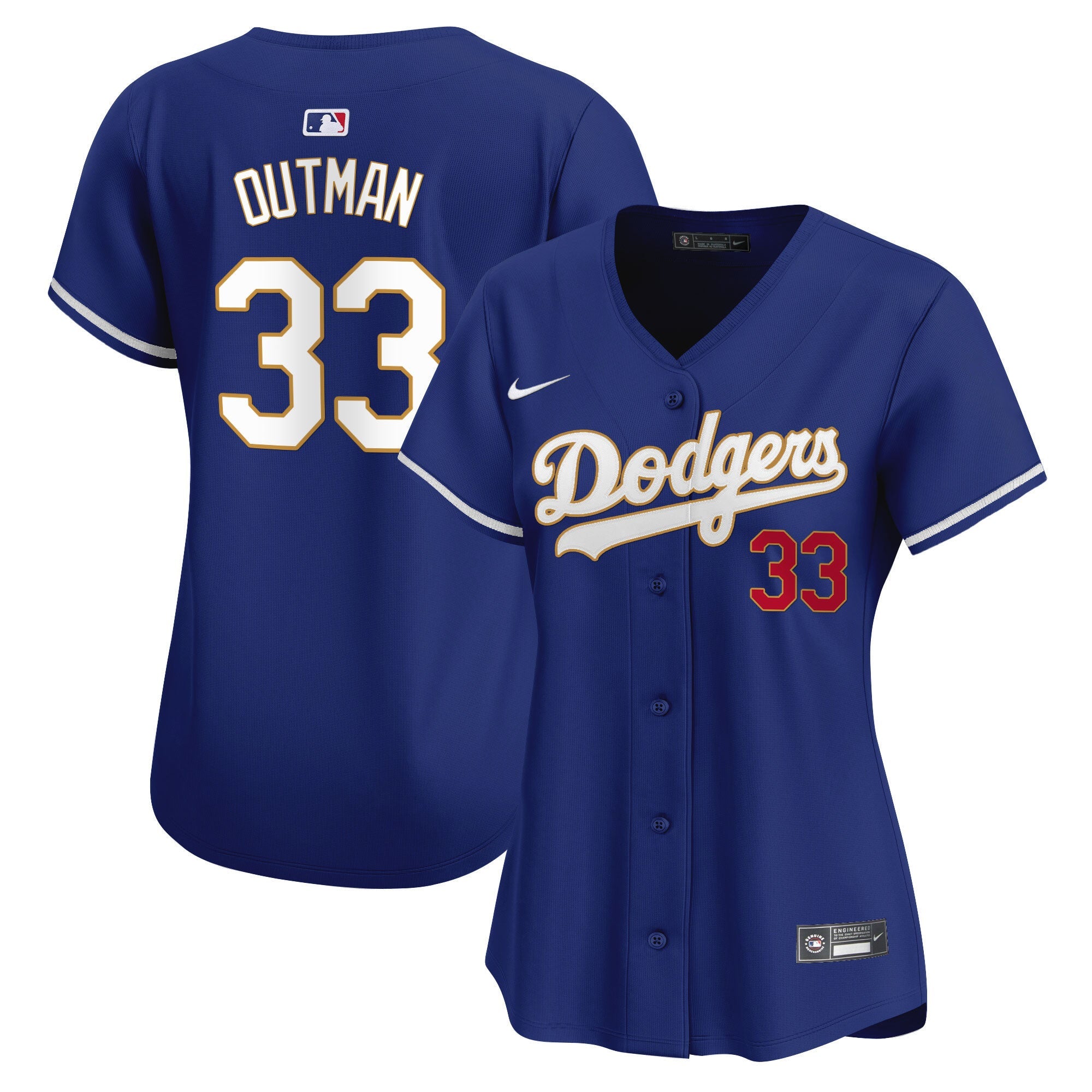 Women’s Gold Trim Vapor Premier Limited Jersey