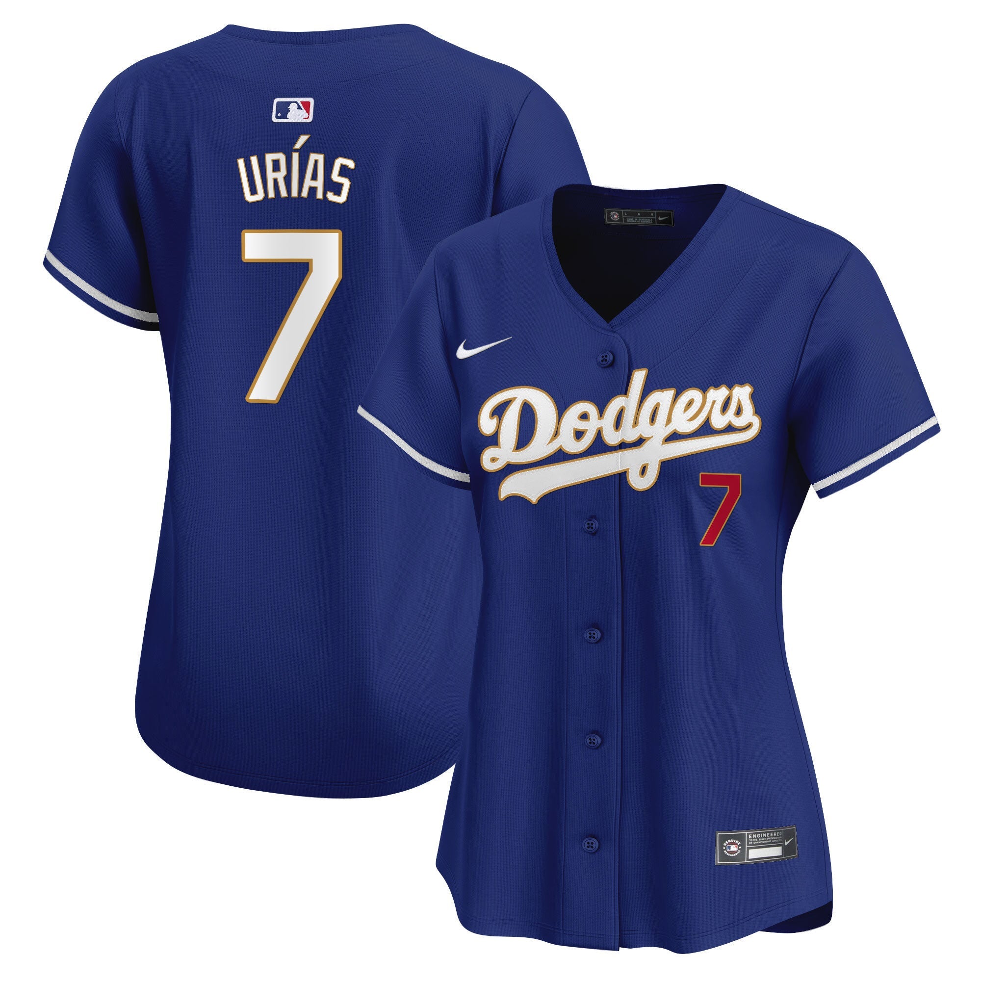 Women’s Gold Trim Vapor Premier Limited Jersey