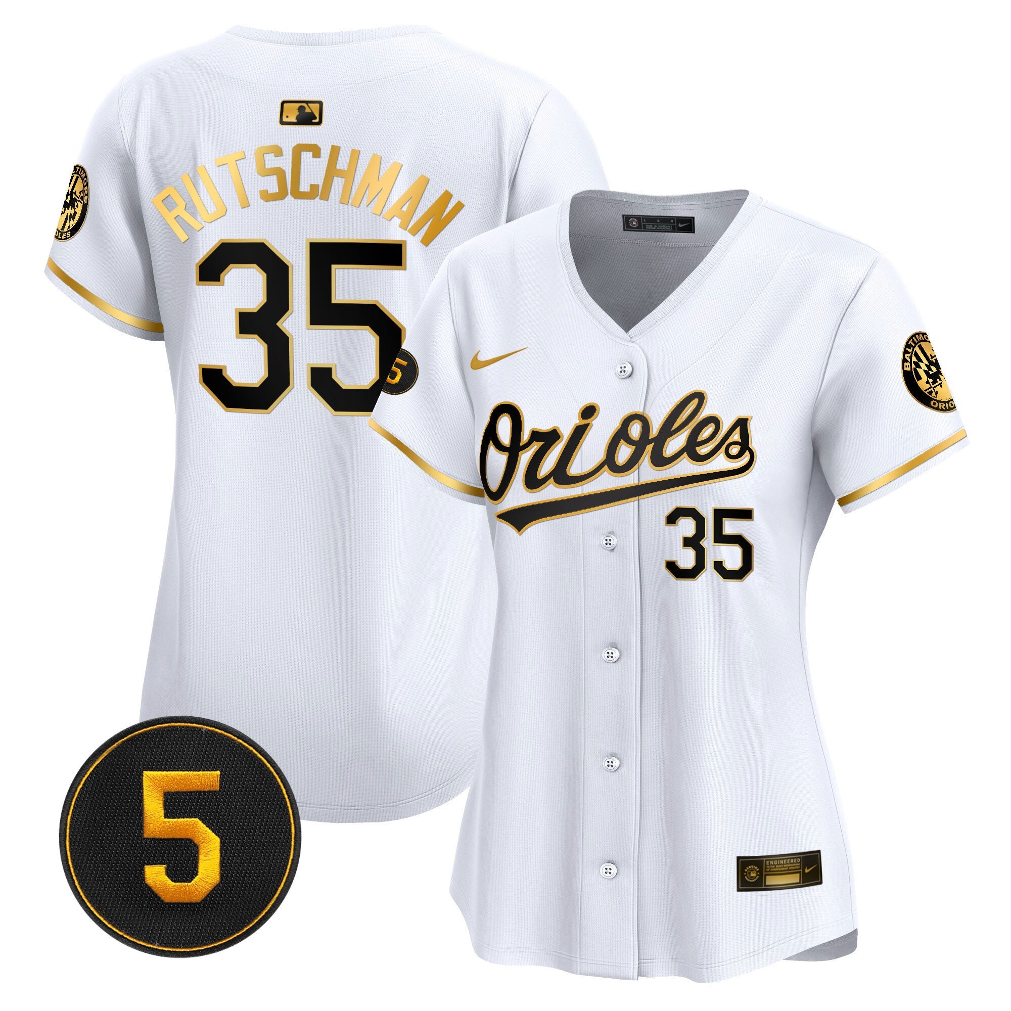 Women’s Baltimore Robinson Patch Vapor Premier Limited Jersey