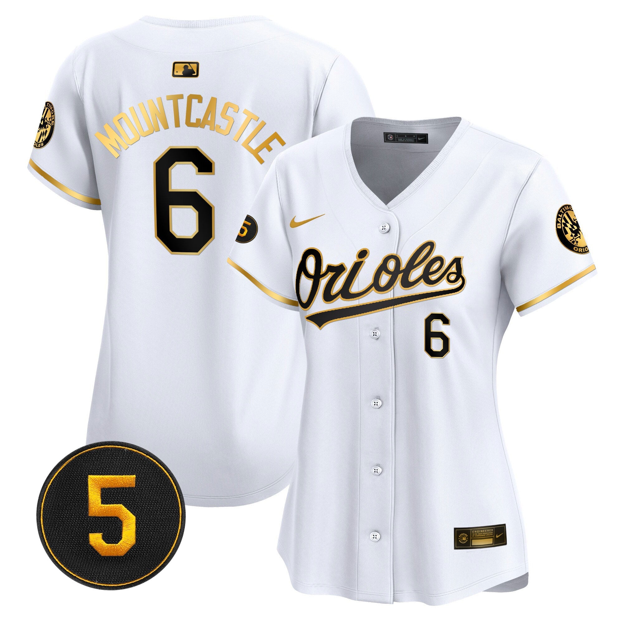 Women’s Baltimore Robinson Patch Vapor Premier Limited Jersey