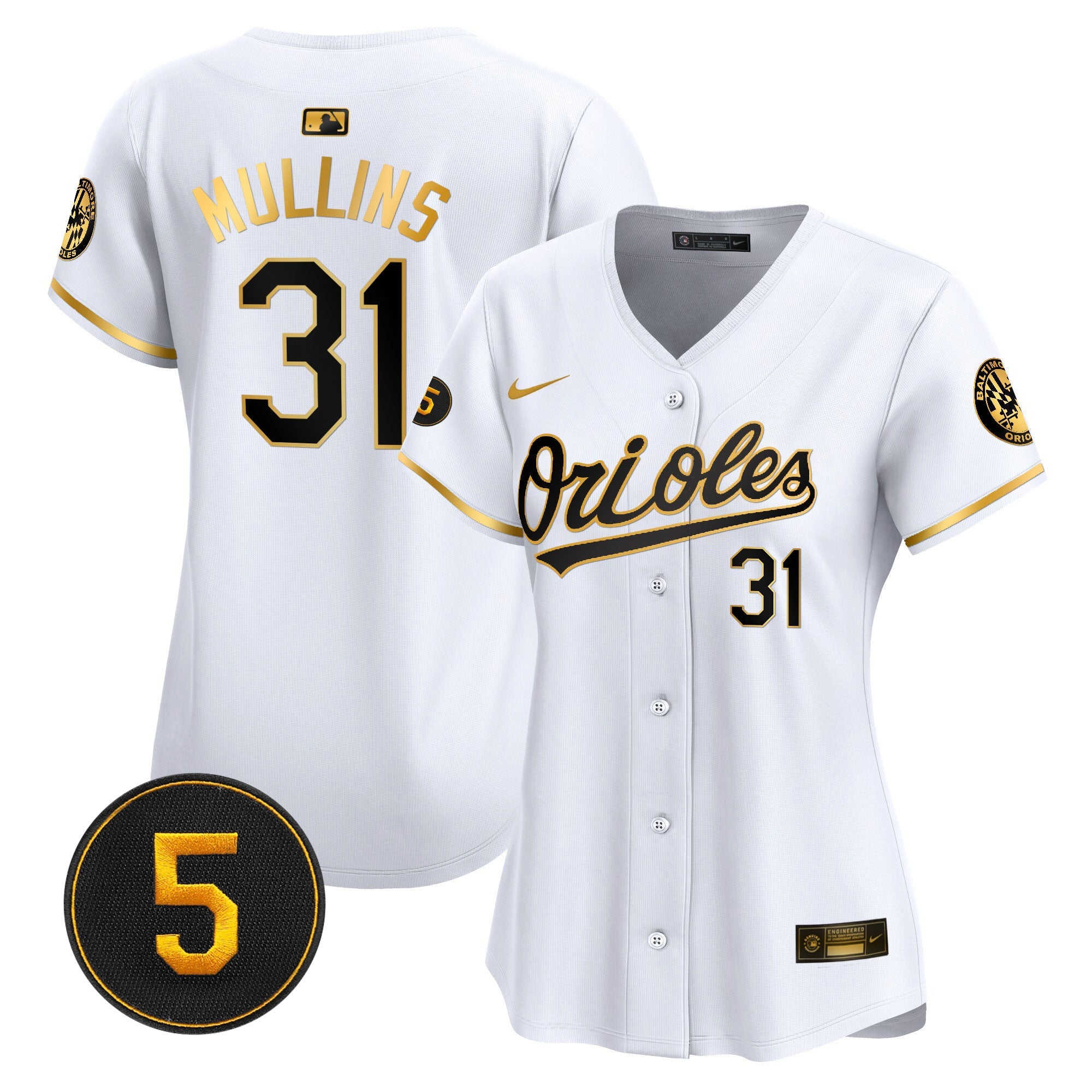 Women’s Baltimore Robinson Patch Vapor Premier Limited Jersey