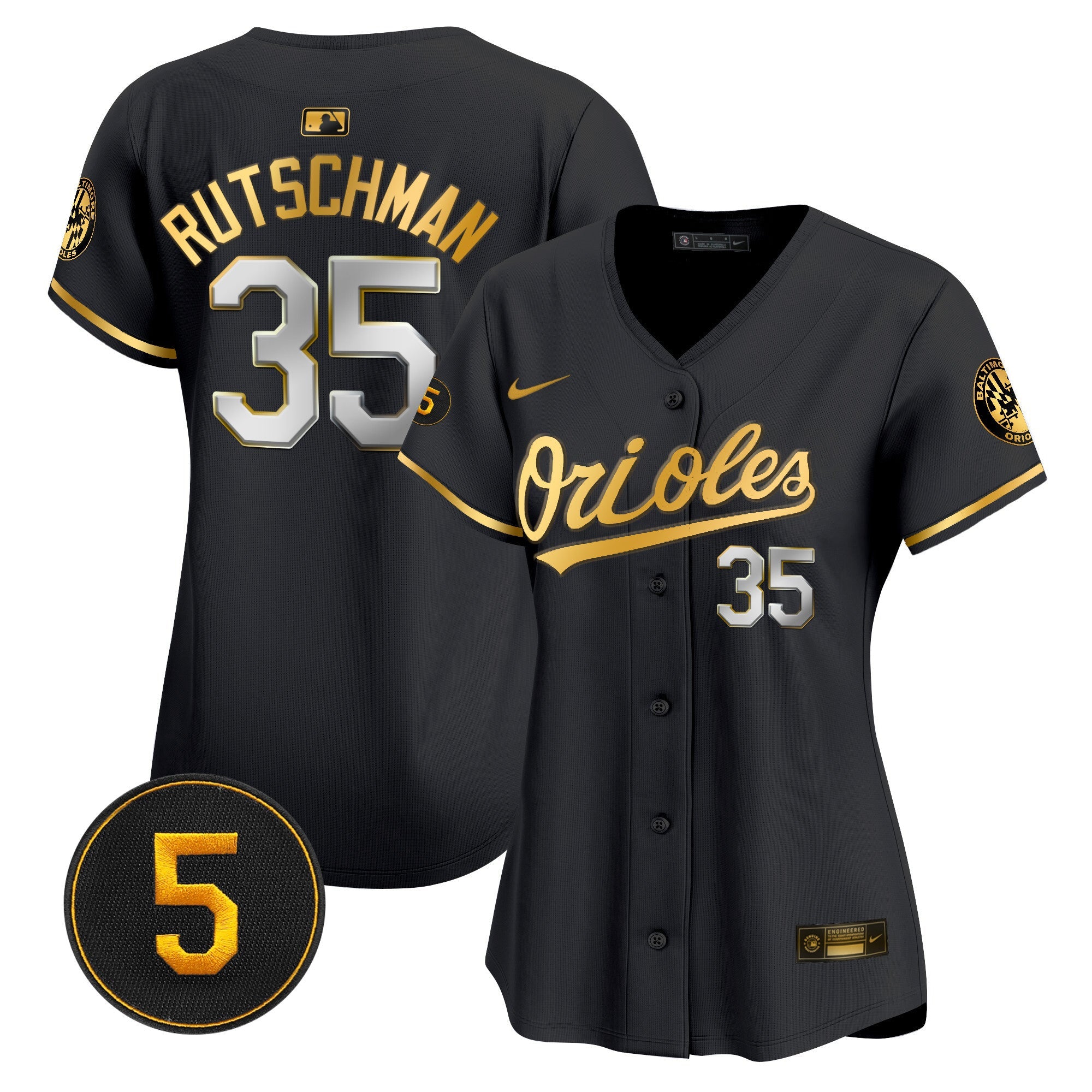 Women’s Baltimore Robinson Patch Vapor Premier Limited Jersey
