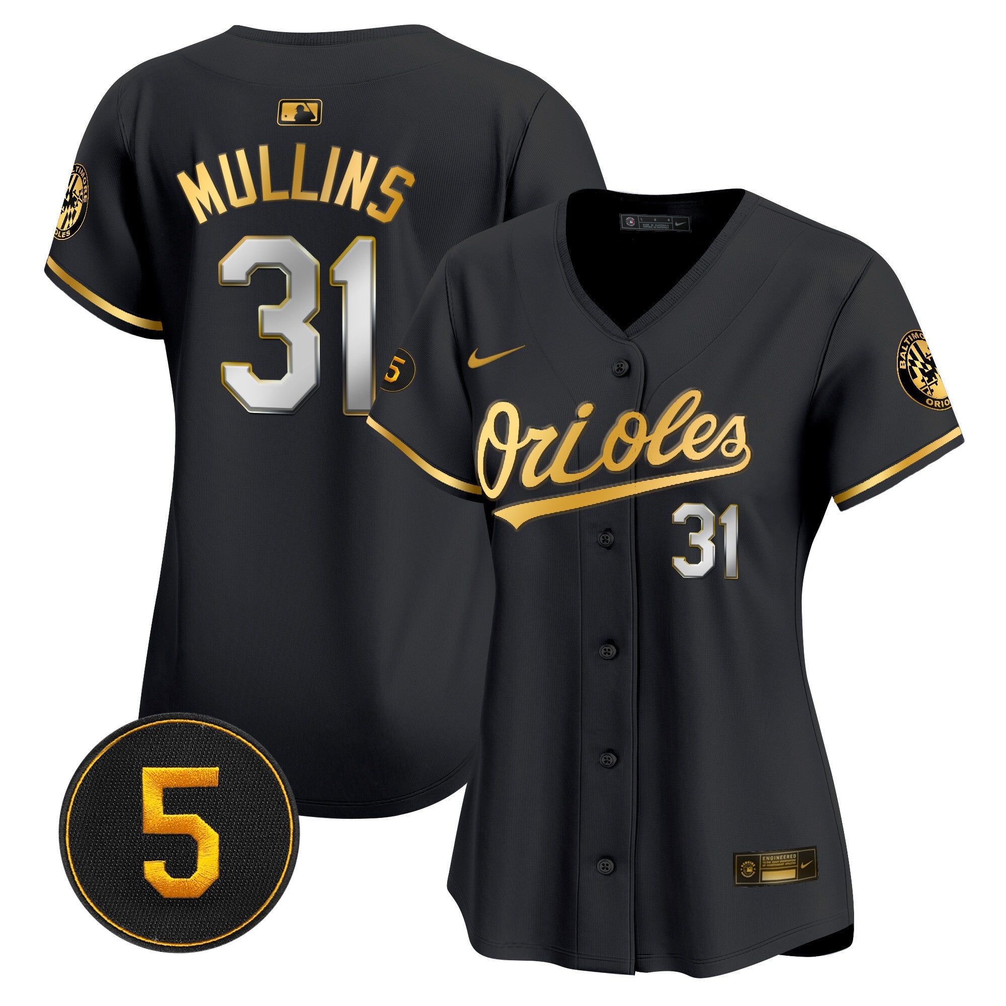 Women’s Baltimore Robinson Patch Vapor Premier Limited Jersey