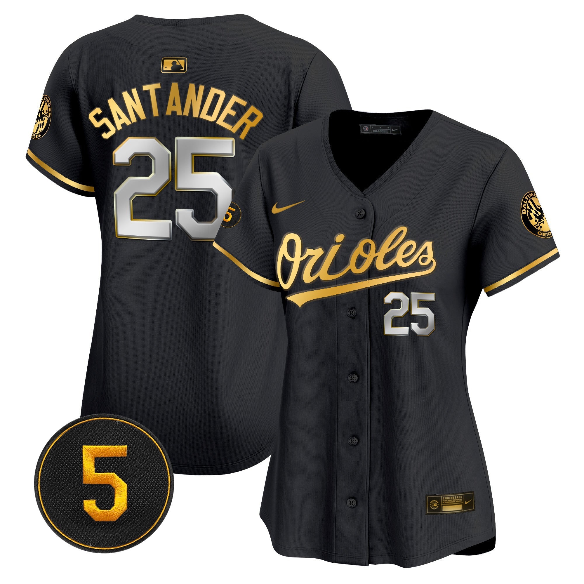 Women’s Baltimore Robinson Patch Vapor Premier Limited Jersey
