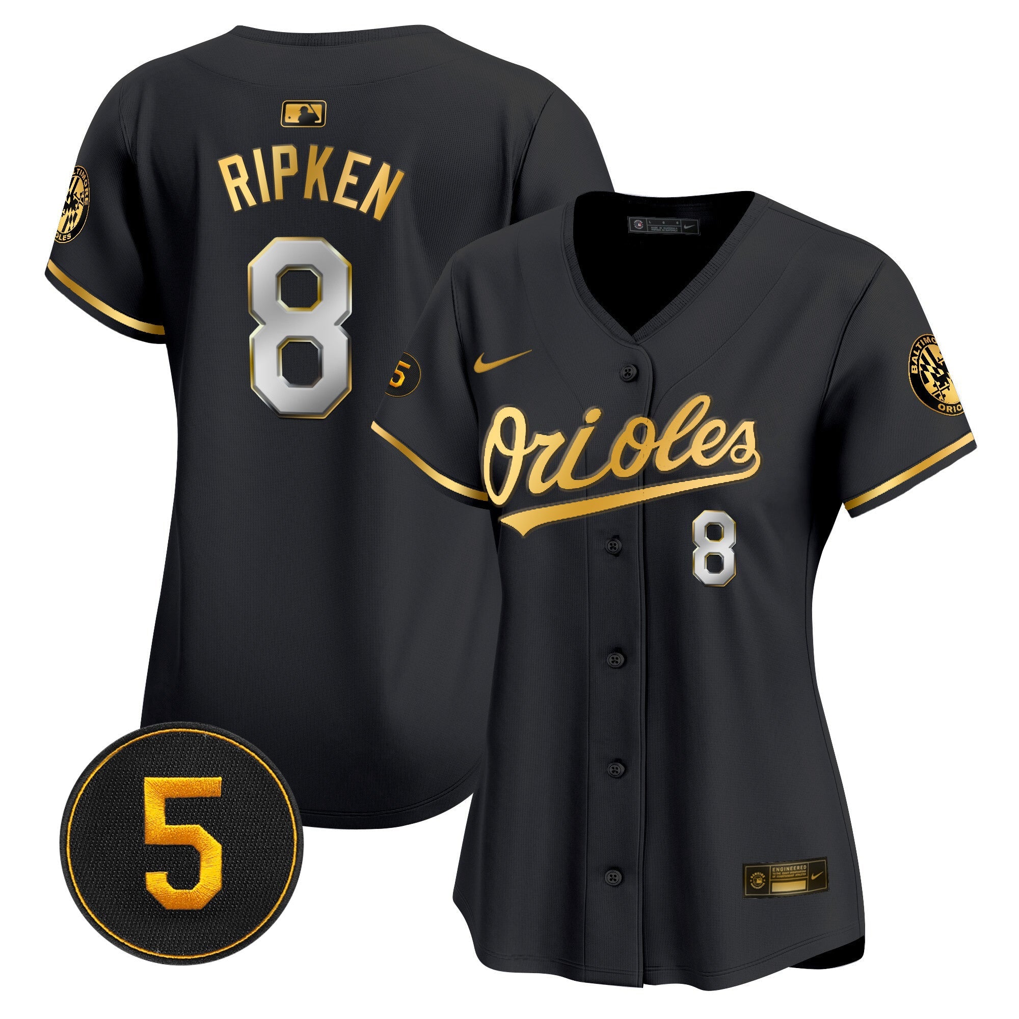 Women’s Baltimore Robinson Patch Vapor Premier Limited Jersey