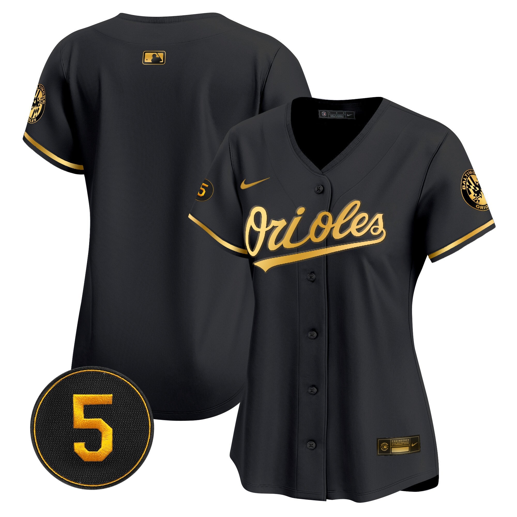 Women’s Baltimore Robinson Patch Vapor Premier Limited Jersey