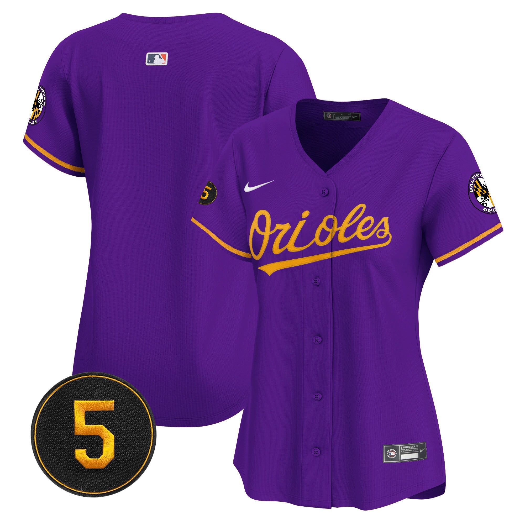 Women’s Baltimore Robinson Patch Vapor Premier Limited Jersey