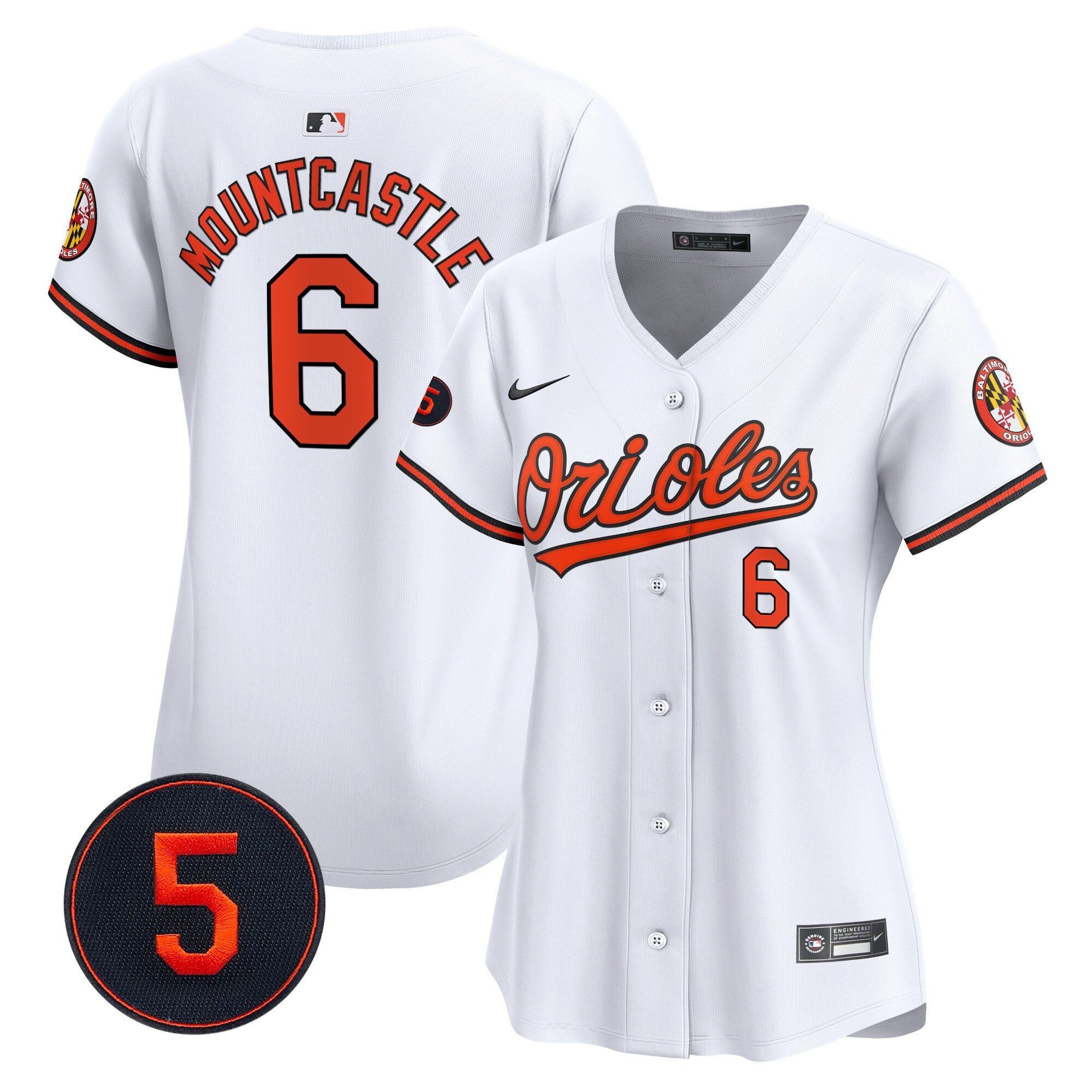 Women’s Baltimore Robinson Patch Vapor Premier Limited Jersey