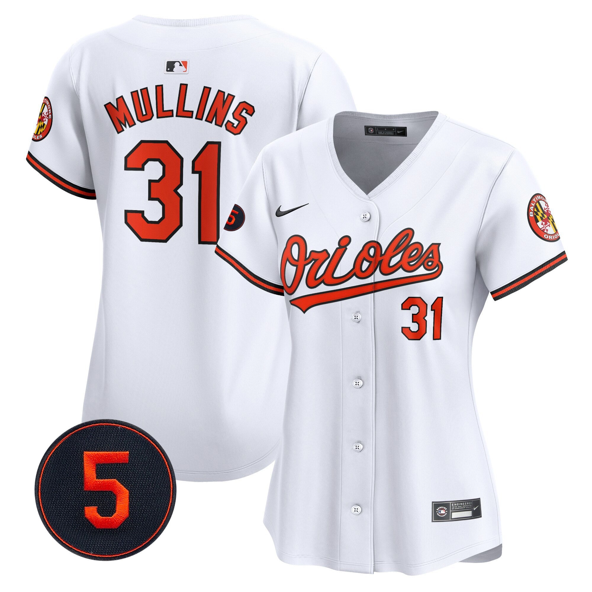 Women’s Baltimore Robinson Patch Vapor Premier Limited Jersey