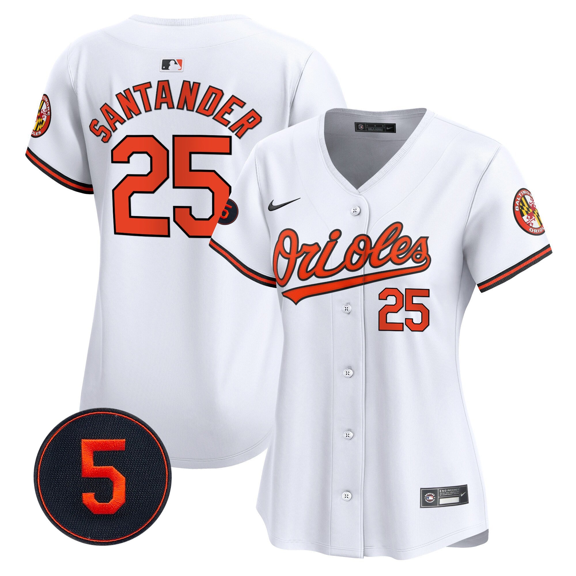 Women’s Baltimore Robinson Patch Vapor Premier Limited Jersey