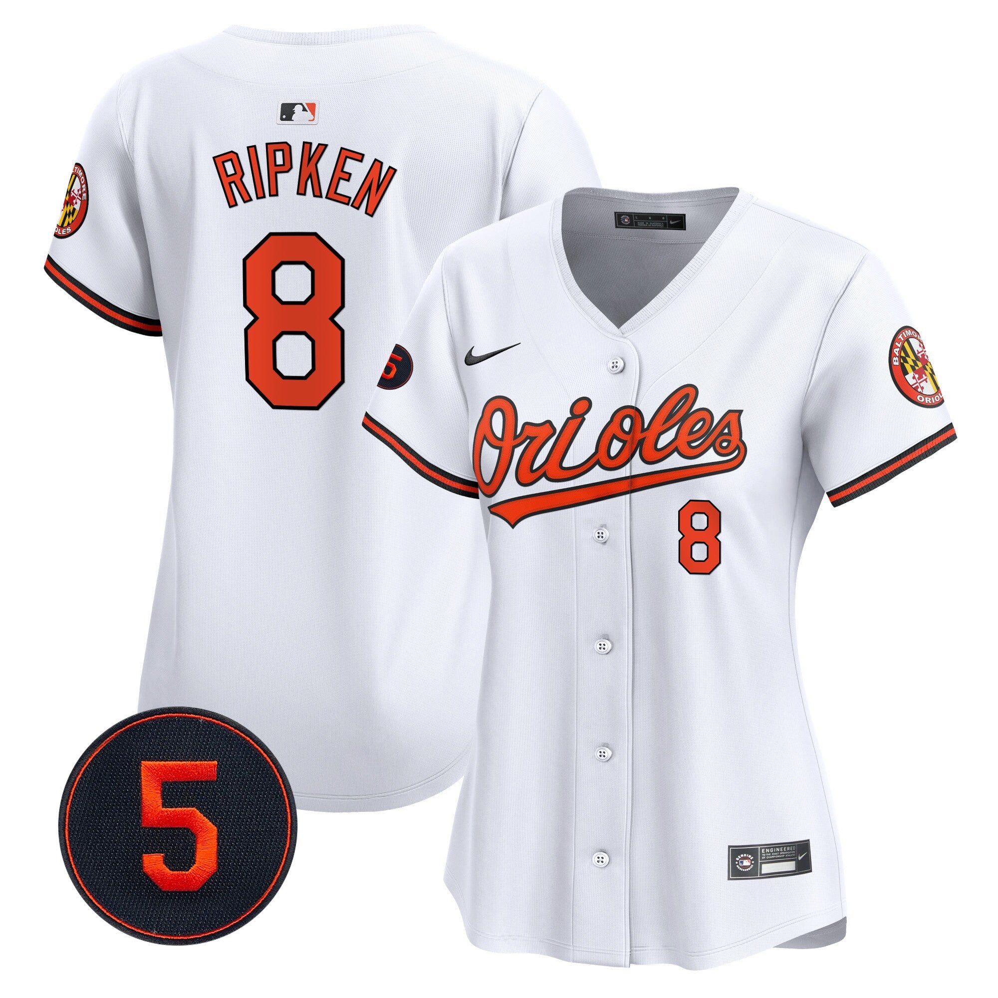 Women’s Baltimore Robinson Patch Vapor Premier Limited Jersey