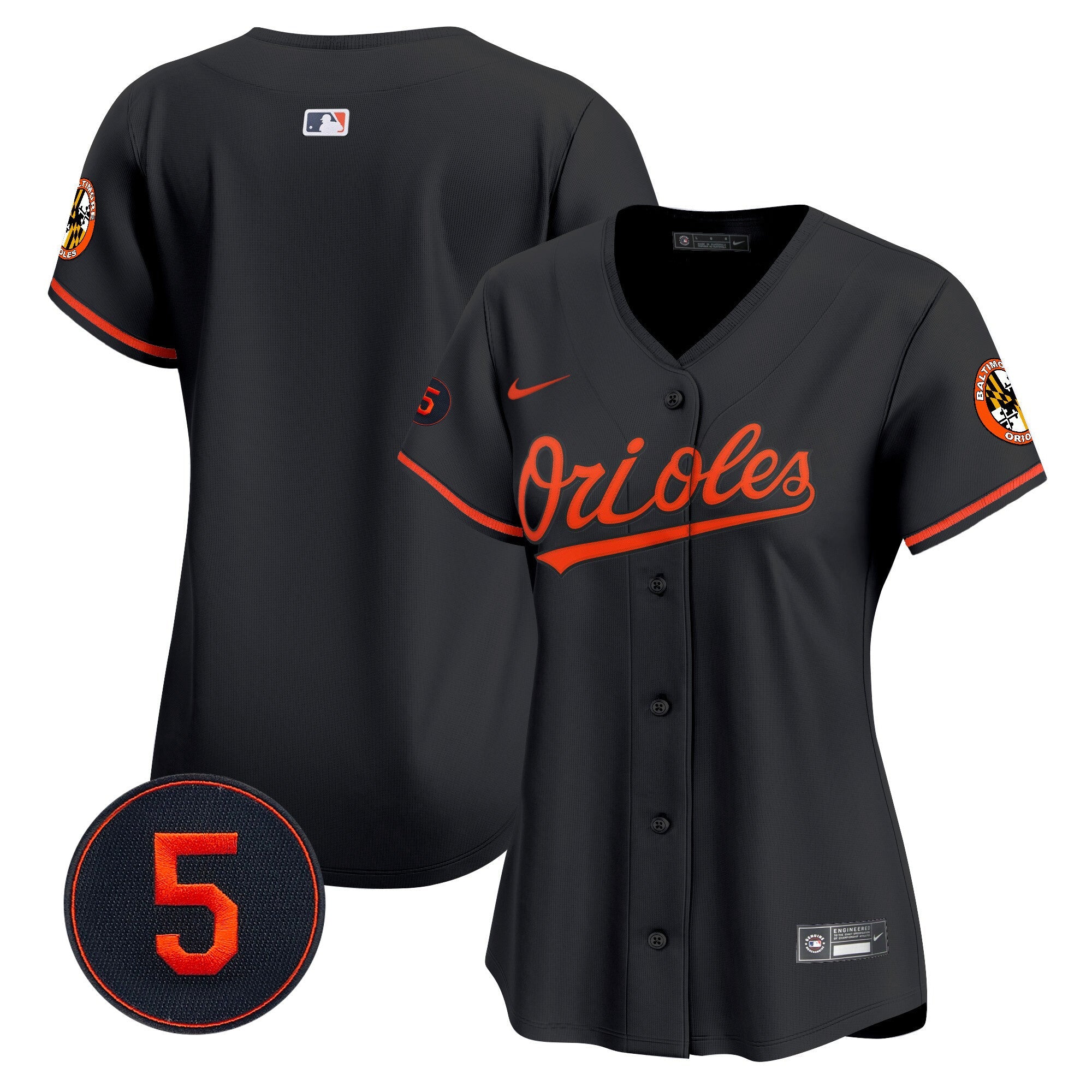 Women’s Baltimore Robinson Patch Vapor Premier Limited Jersey
