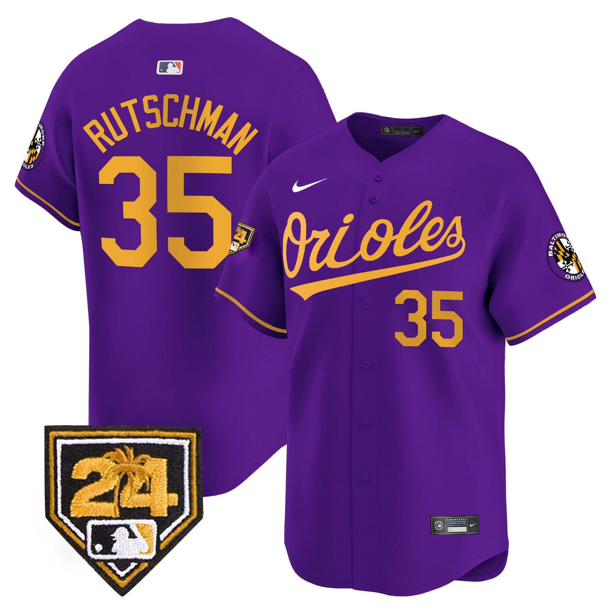 Men’s 2024 Spring Training Patch Vapor Premier Limited Jersey