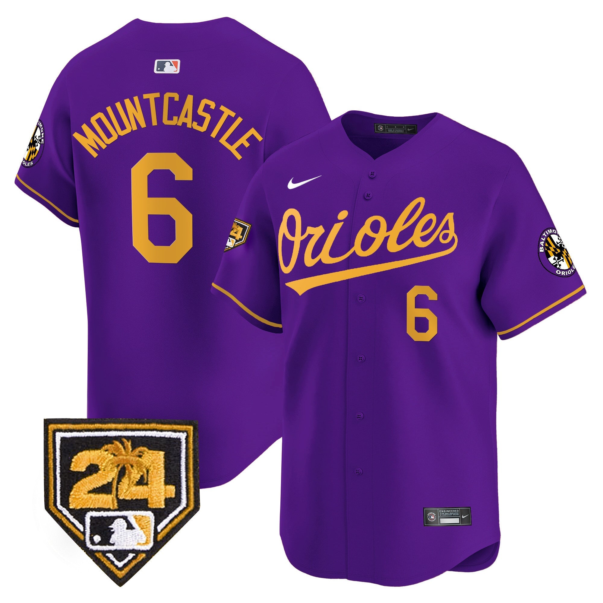 Men’s 2024 Spring Training Patch Vapor Premier Limited Jersey