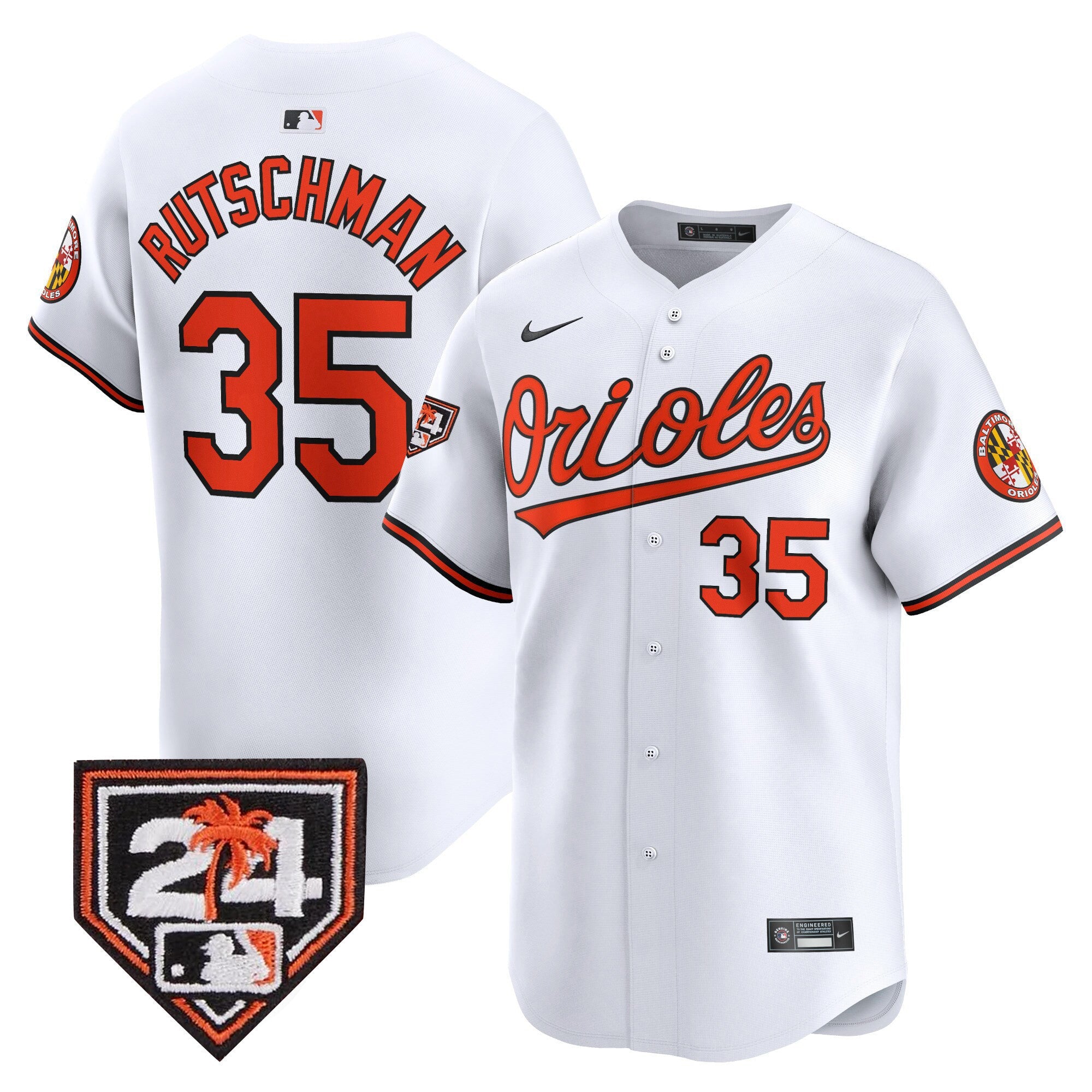Men’s 2024 Spring Training Patch Vapor Premier Limited Jersey