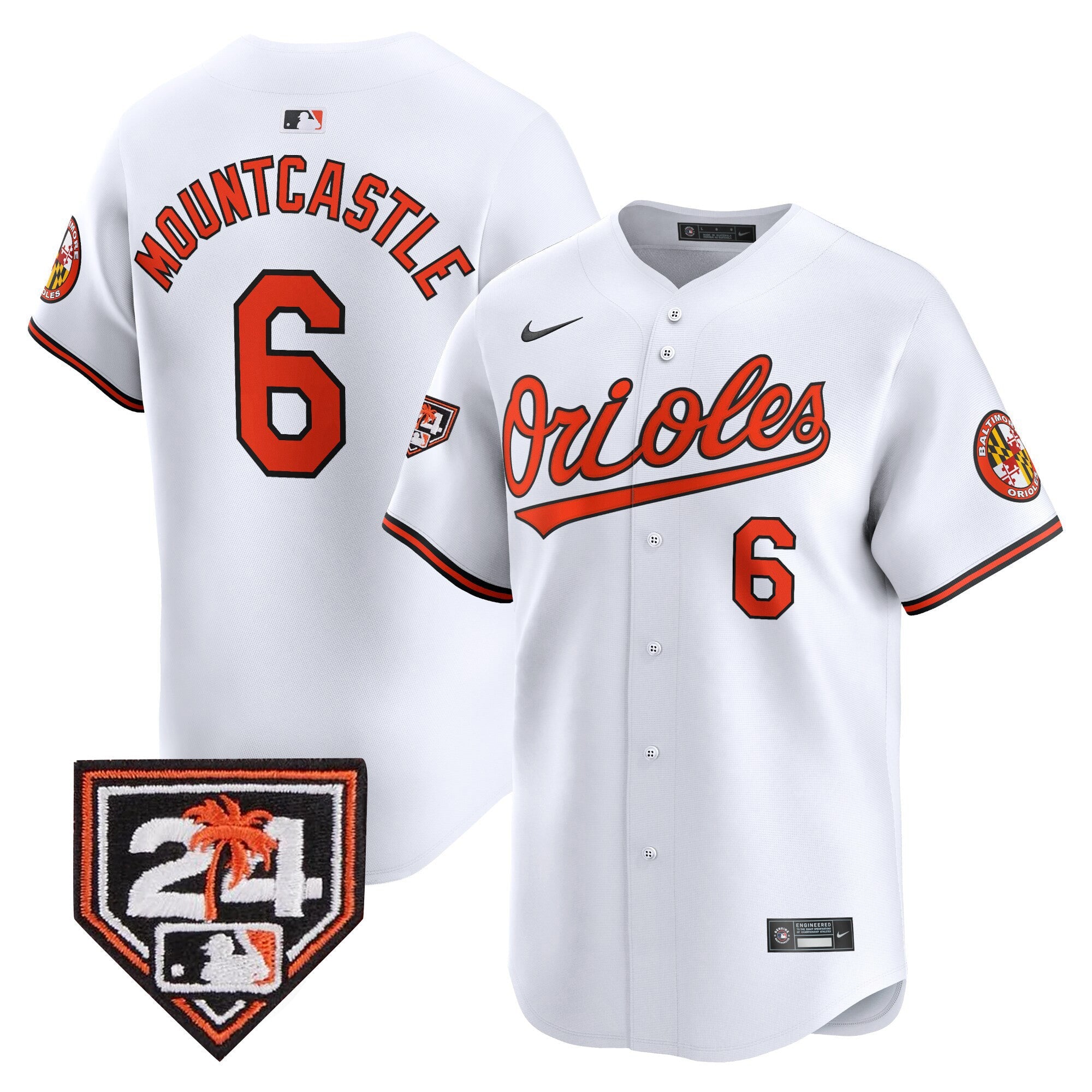 Men’s 2024 Spring Training Patch Vapor Premier Limited Jersey