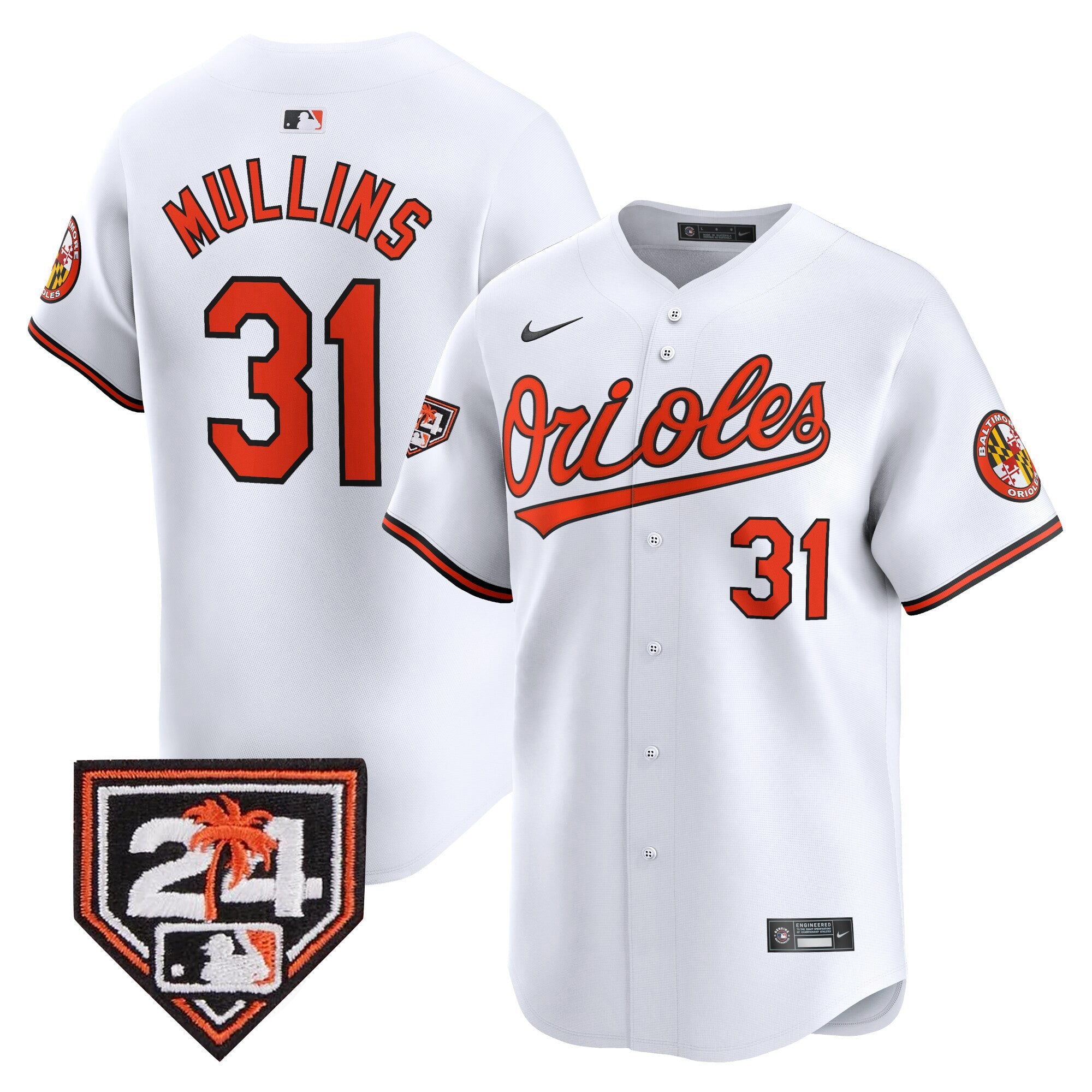 Men’s 2024 Spring Training Patch Vapor Premier Limited Jersey