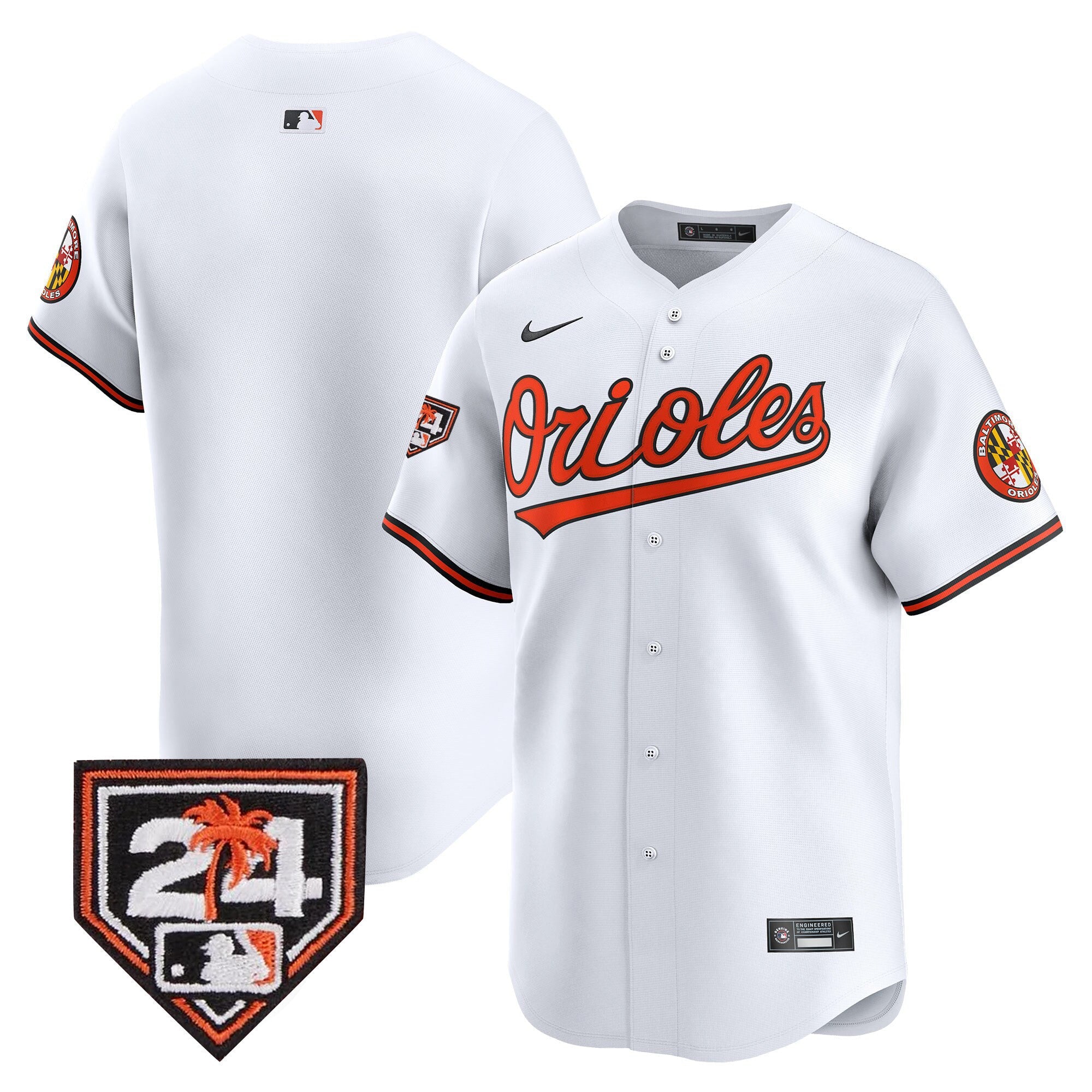 Men’s 2024 Spring Training Patch Vapor Premier Limited Jersey