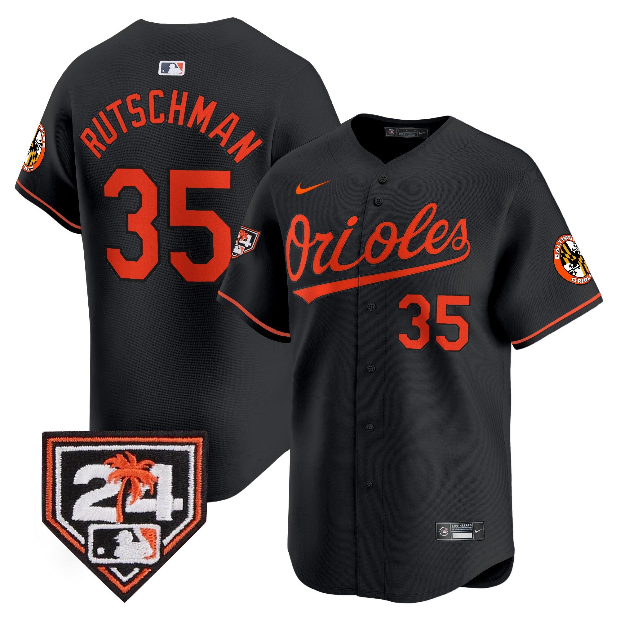 Men’s 2024 Spring Training Patch Vapor Premier Limited Jersey