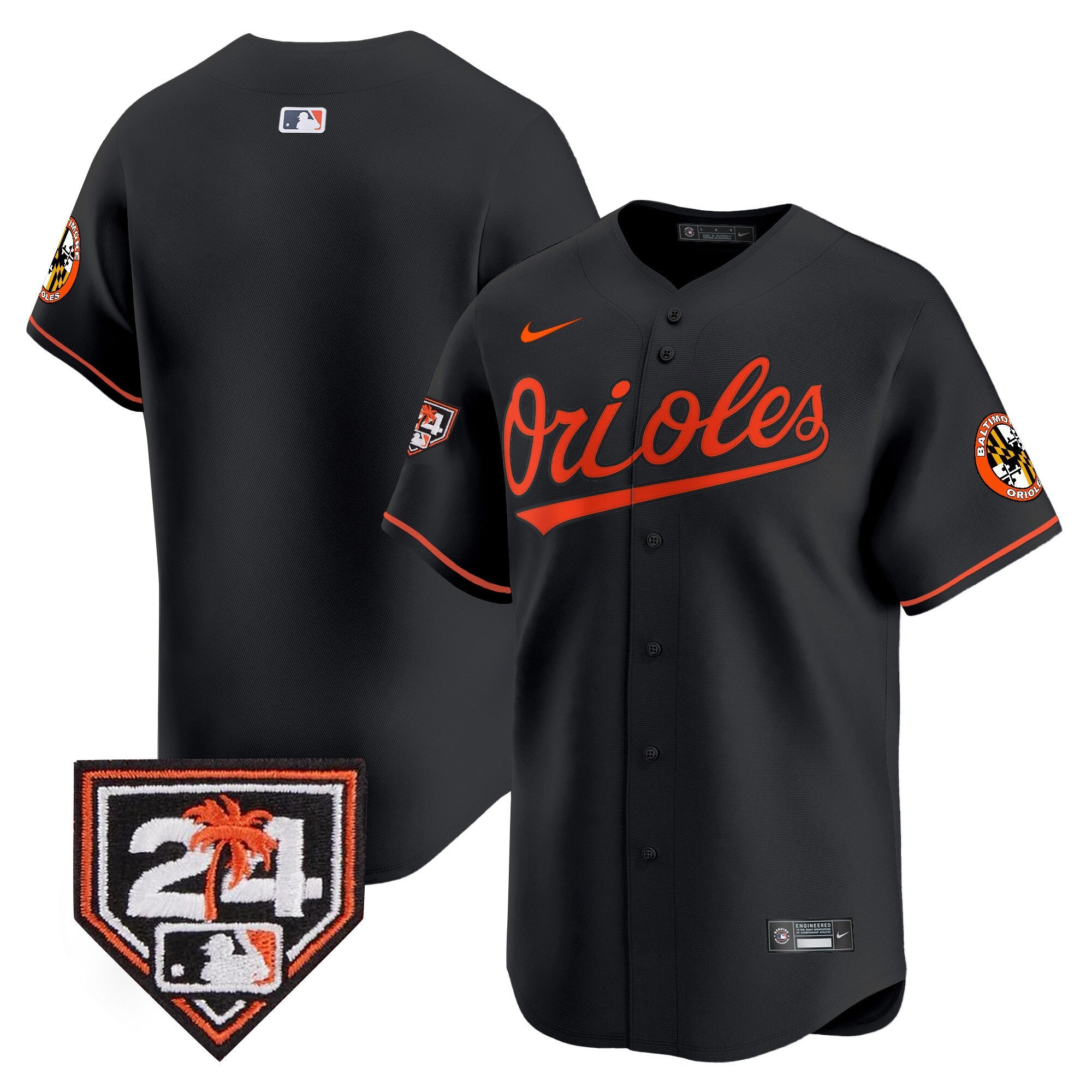 Men’s 2024 Spring Training Patch Vapor Premier Limited Jersey