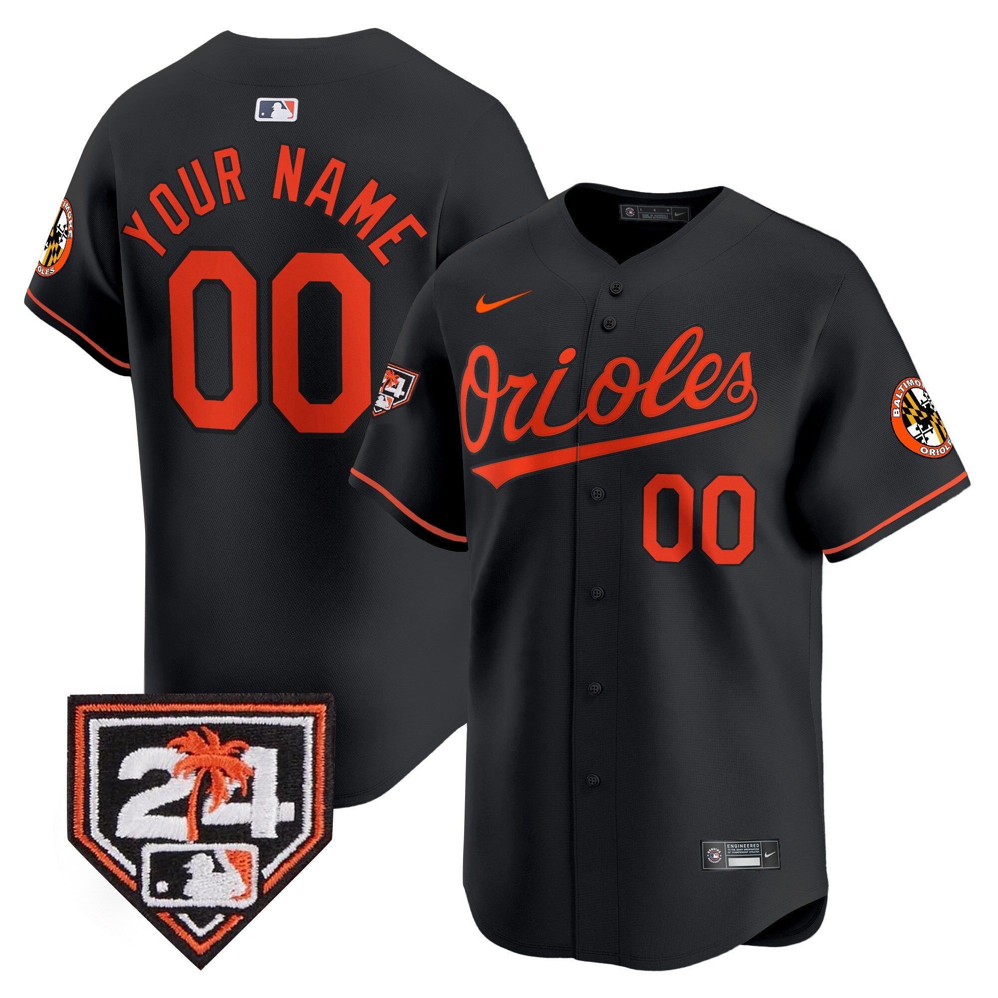 2024 Spring Training Patch Vapor Premier Limited Custom Jersey