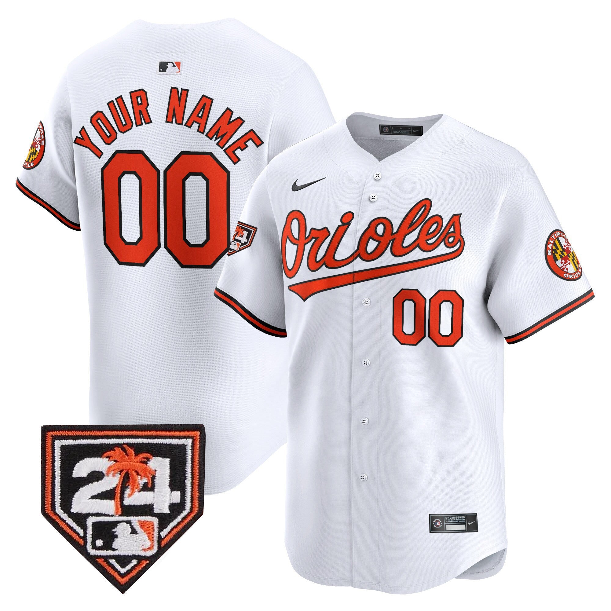 2024 Spring Training Patch Vapor Premier Limited Custom Jersey