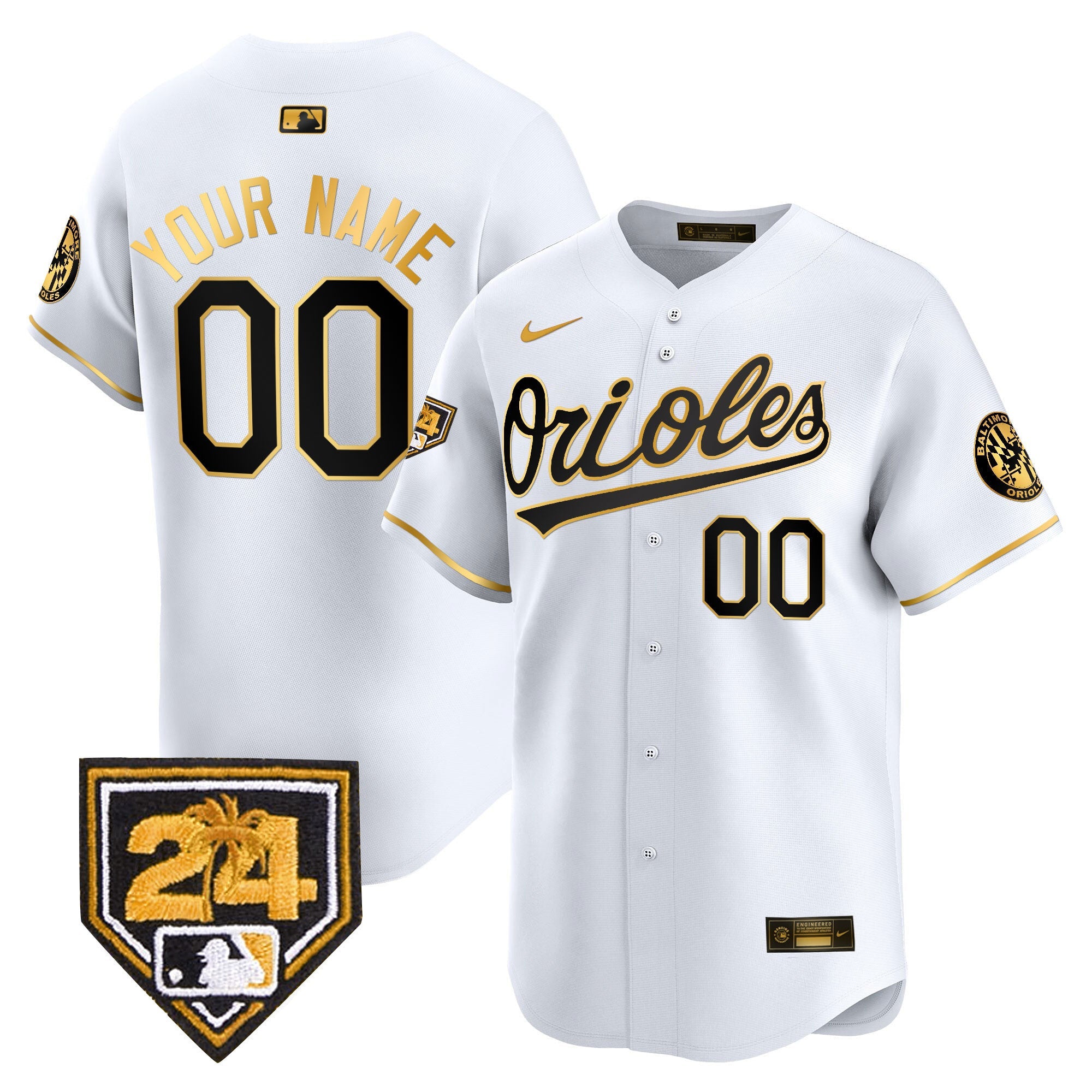 2024 Spring Training Patch Vapor Premier Limited Custom Jersey