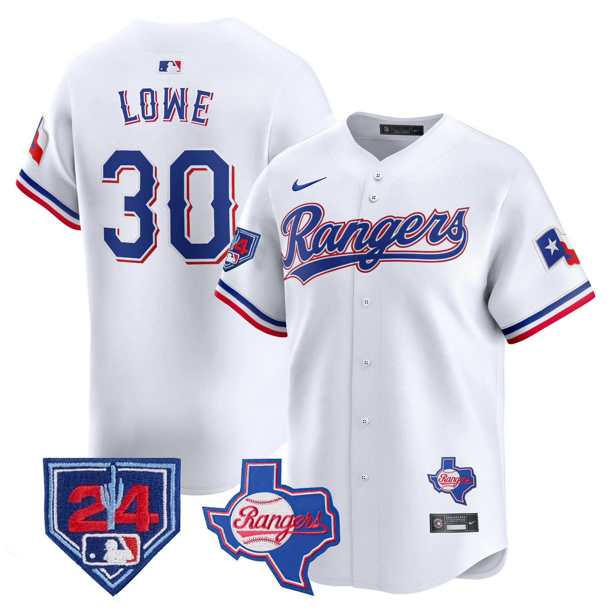 Men’s Texas 2024 Spring Training Patch Vapor Premier Limited Jersey