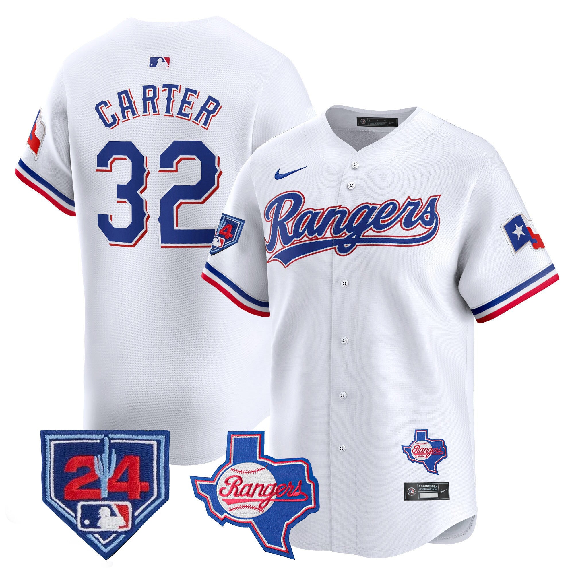 Men’s Texas 2024 Spring Training Patch Vapor Premier Limited Jersey
