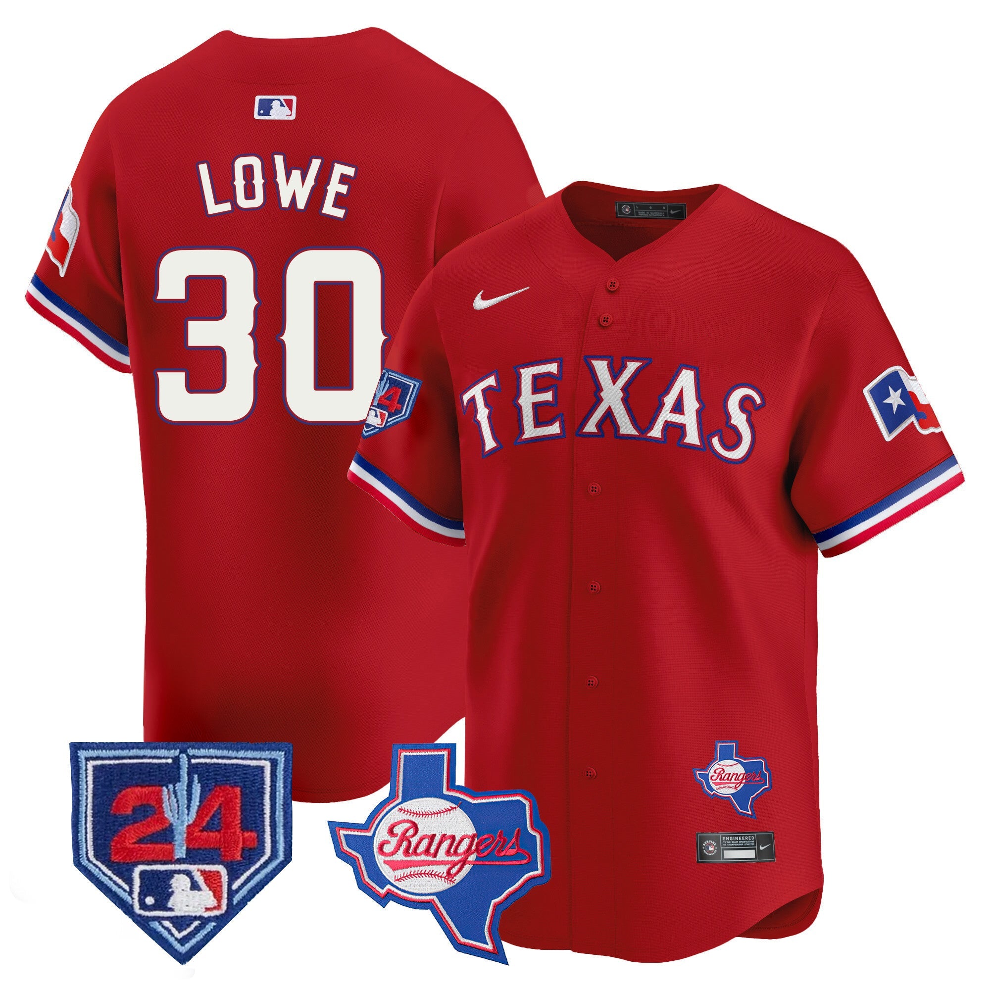 Men’s Texas 2024 Spring Training Patch Vapor Premier Limited Jersey