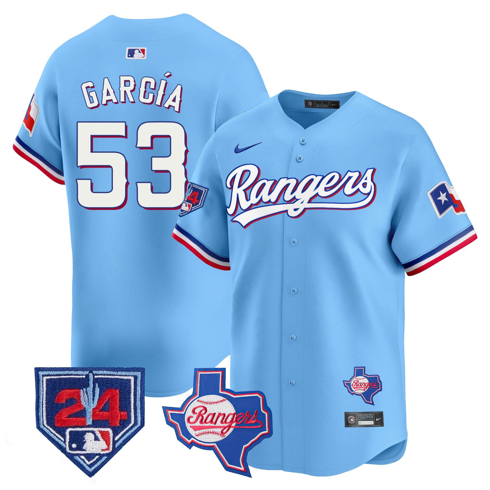 Men’s Texas 2024 Spring Training Patch Vapor Premier Limited Jersey