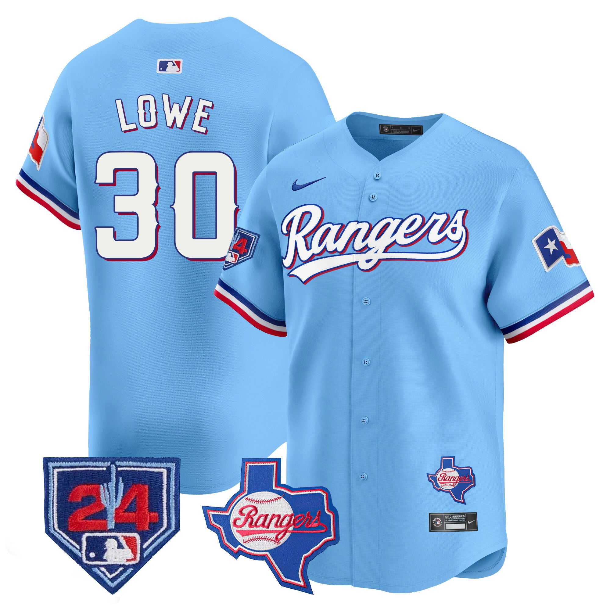 Men’s Texas 2024 Spring Training Patch Vapor Premier Limited Jersey