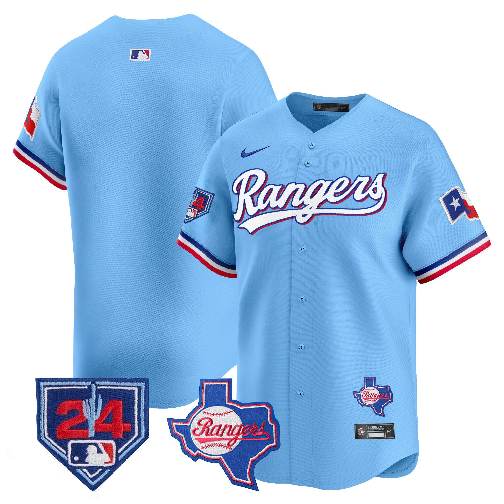 Men’s Texas 2024 Spring Training Patch Vapor Premier Limited Jersey