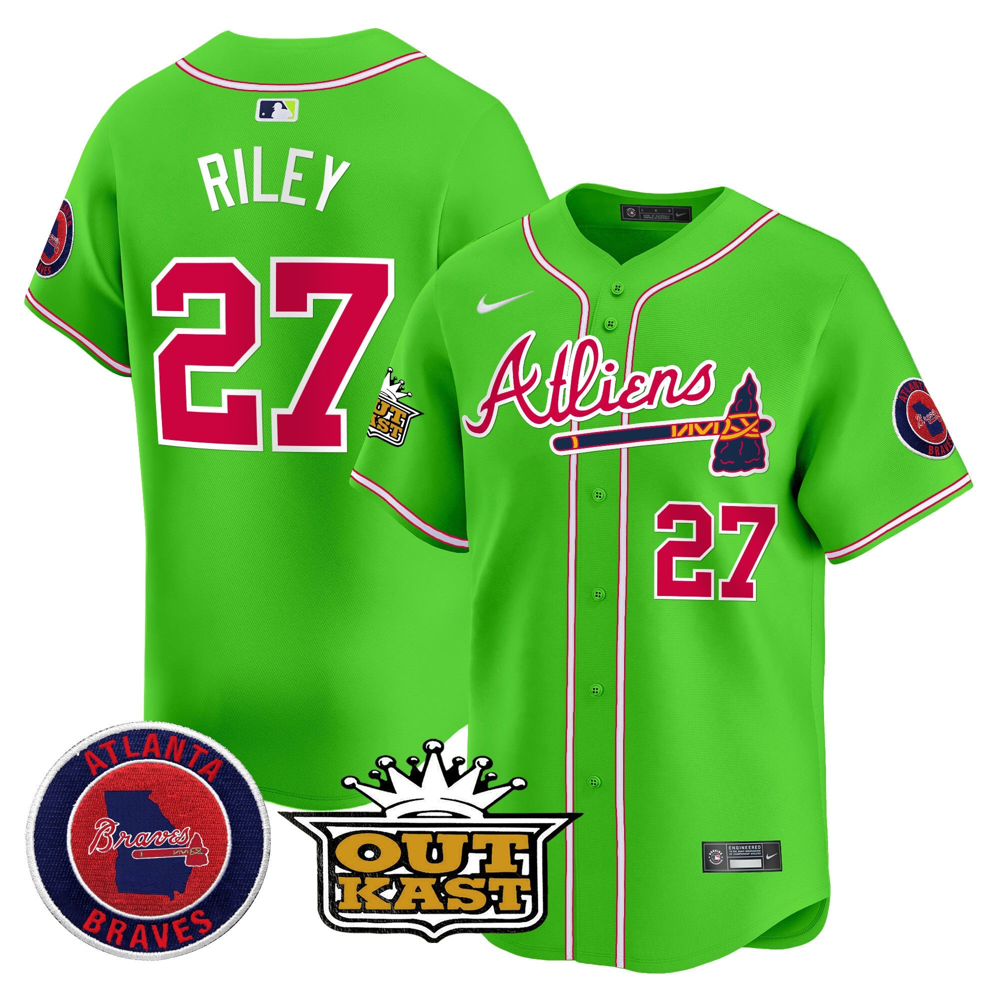Men’s Atlanta Atliens Vapor Premier Limited Jersey