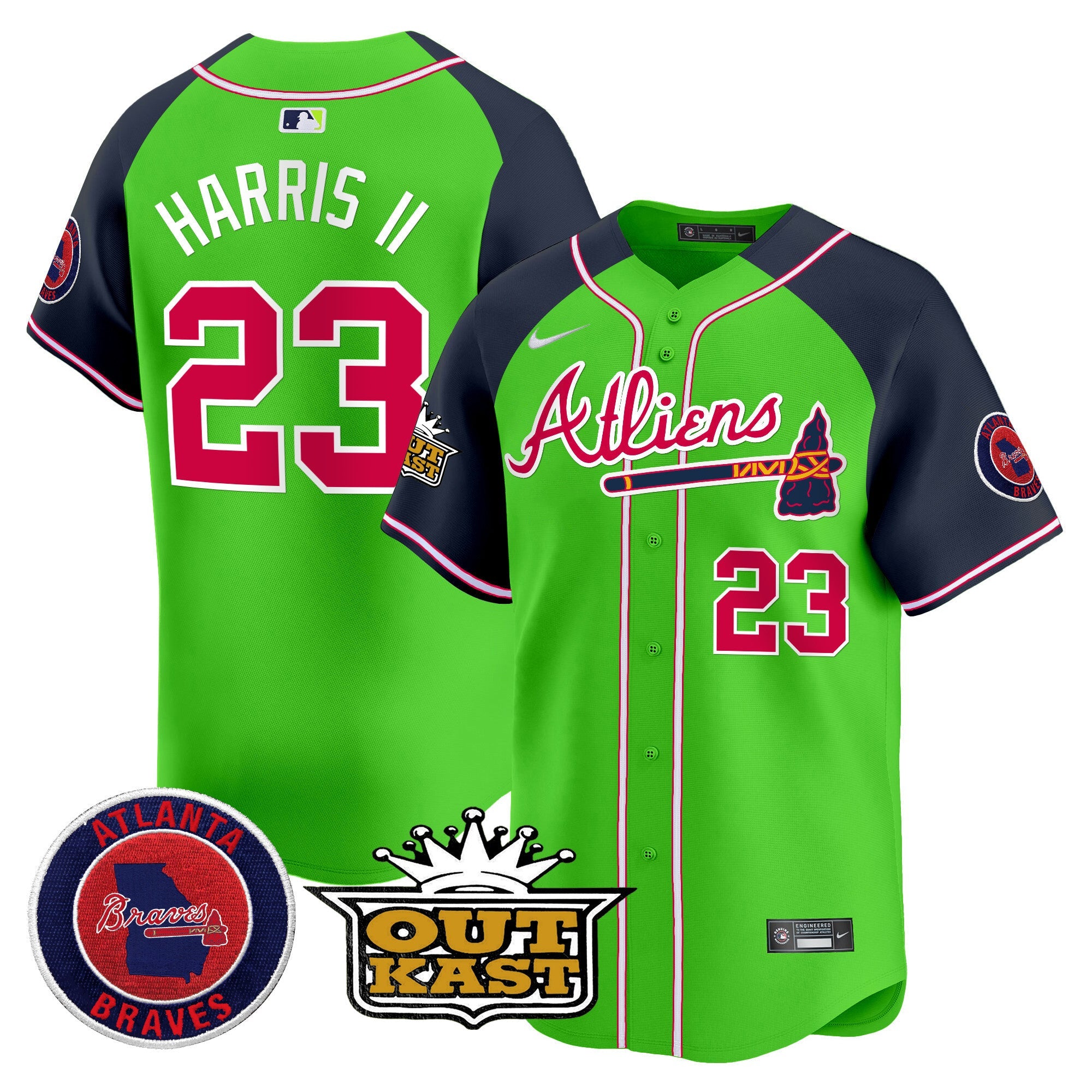 Men’s Atlanta Atliens Vapor Premier Limited Jersey