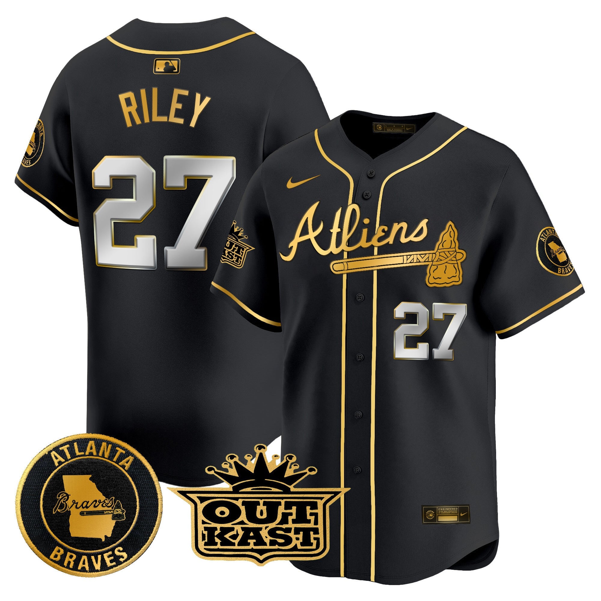 Men’s Atlanta Atliens Vapor Premier Limited Jersey